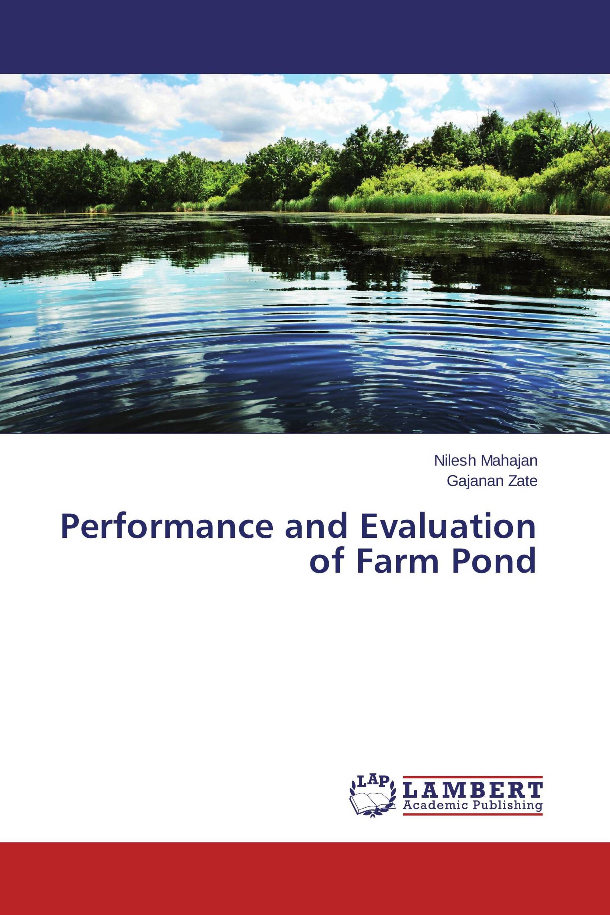 Performance and Evaluation of Farm Pond