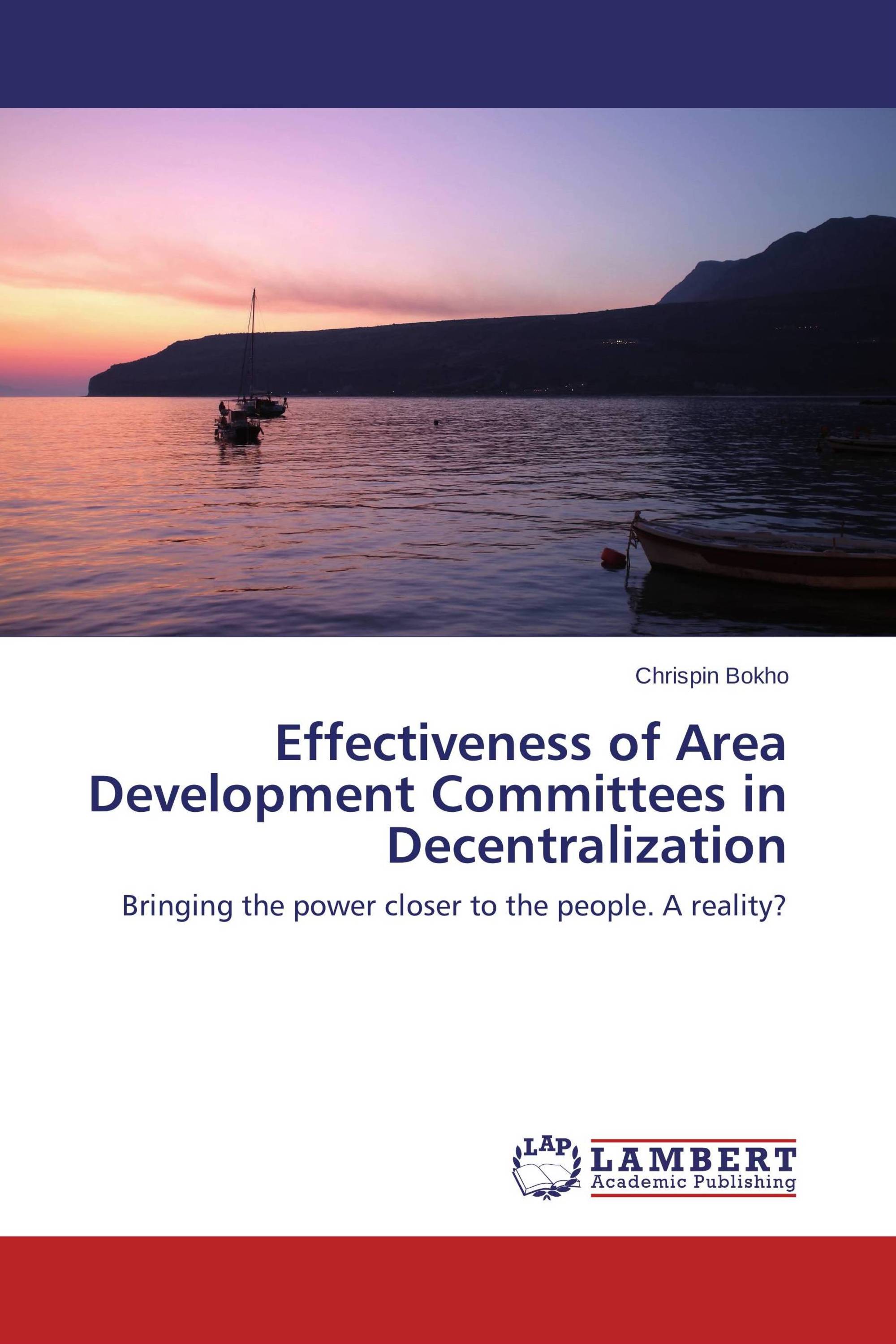 Effectiveness of Area Development Committees in Decentralization