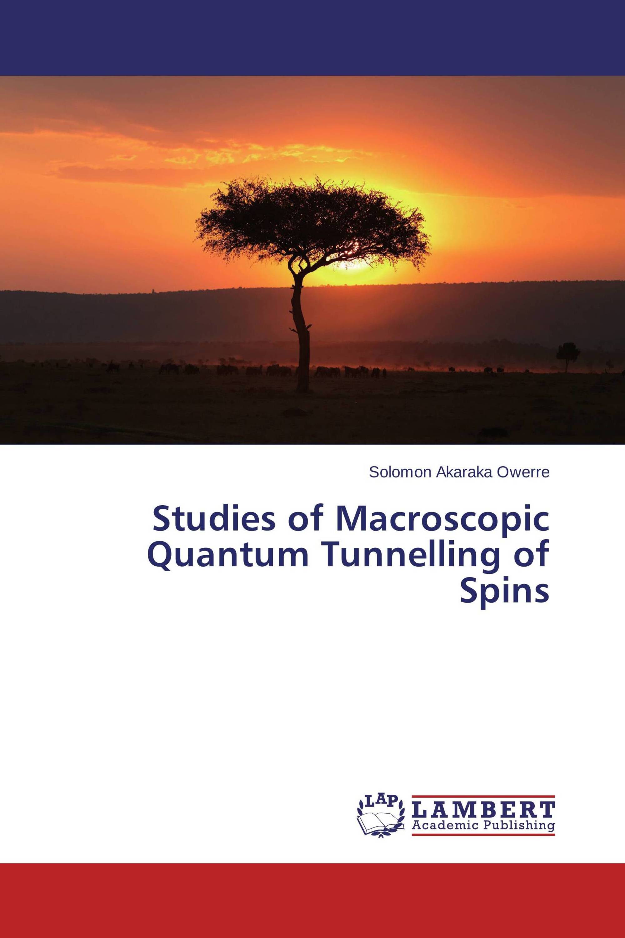 Studies of Macroscopic Quantum Tunnelling of Spins