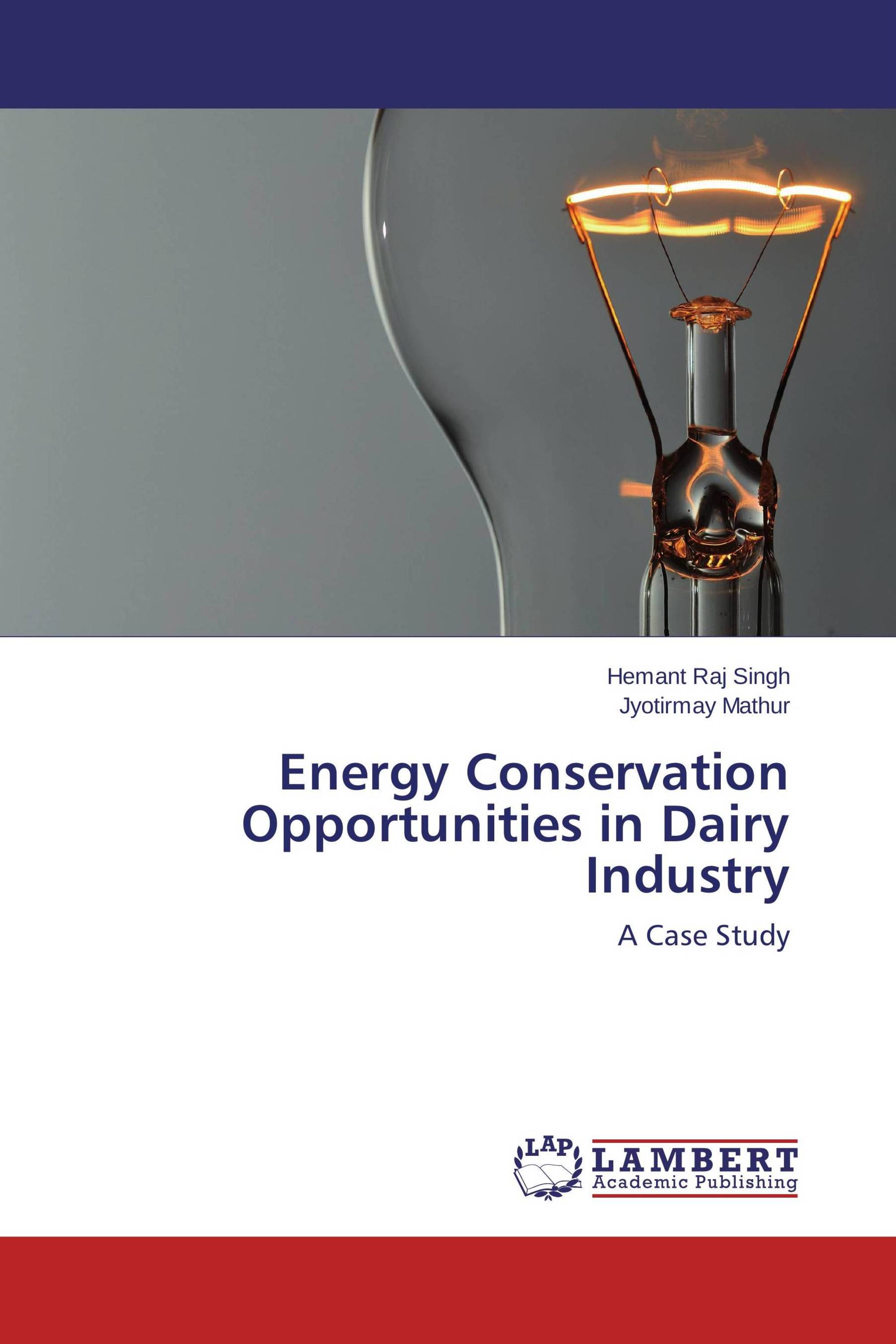 Energy Conservation Opportunities in Dairy Industry / 978-3-659-75067-0