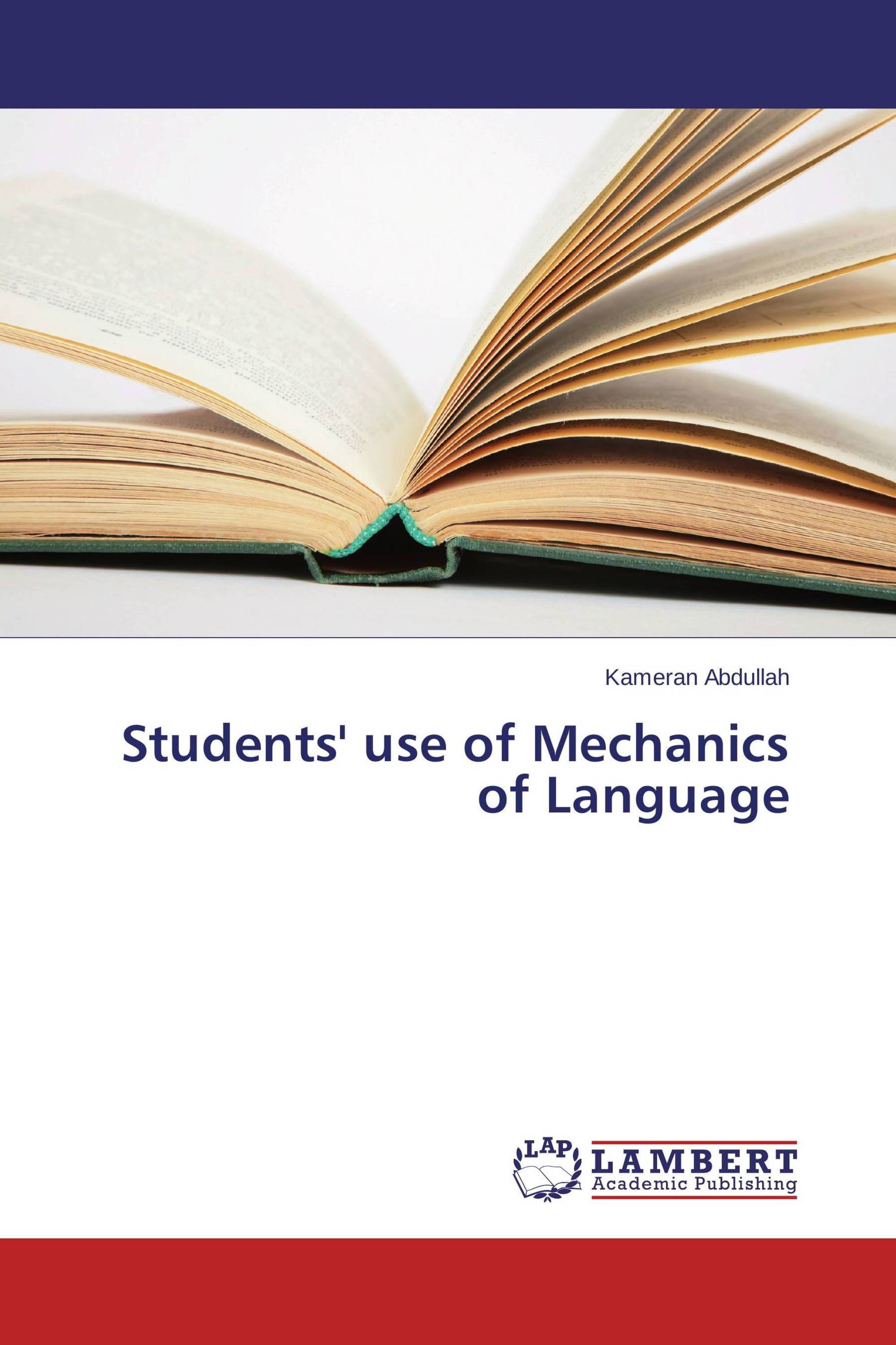 Students' use of Mechanics of Language