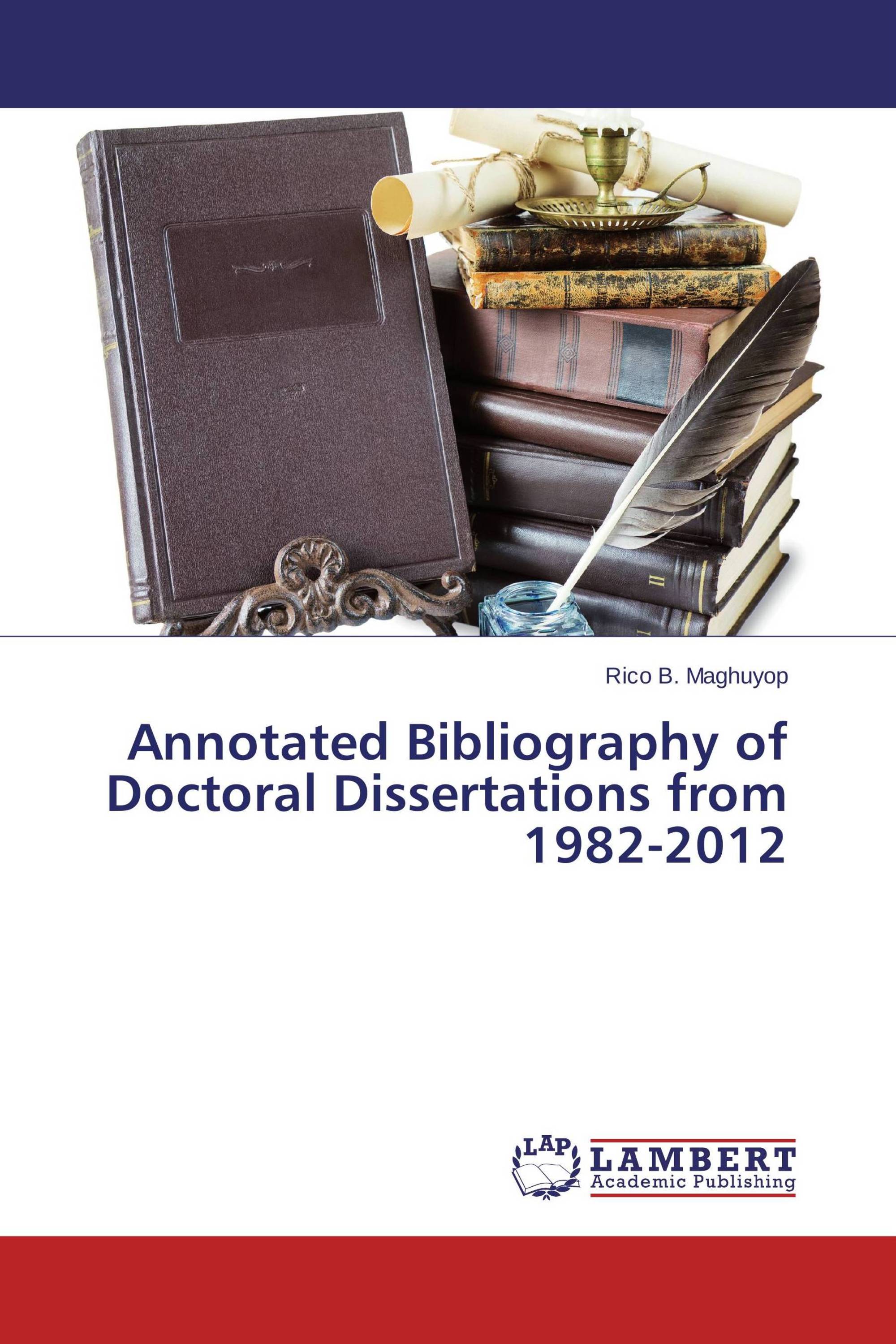 are doctoral dissertations published