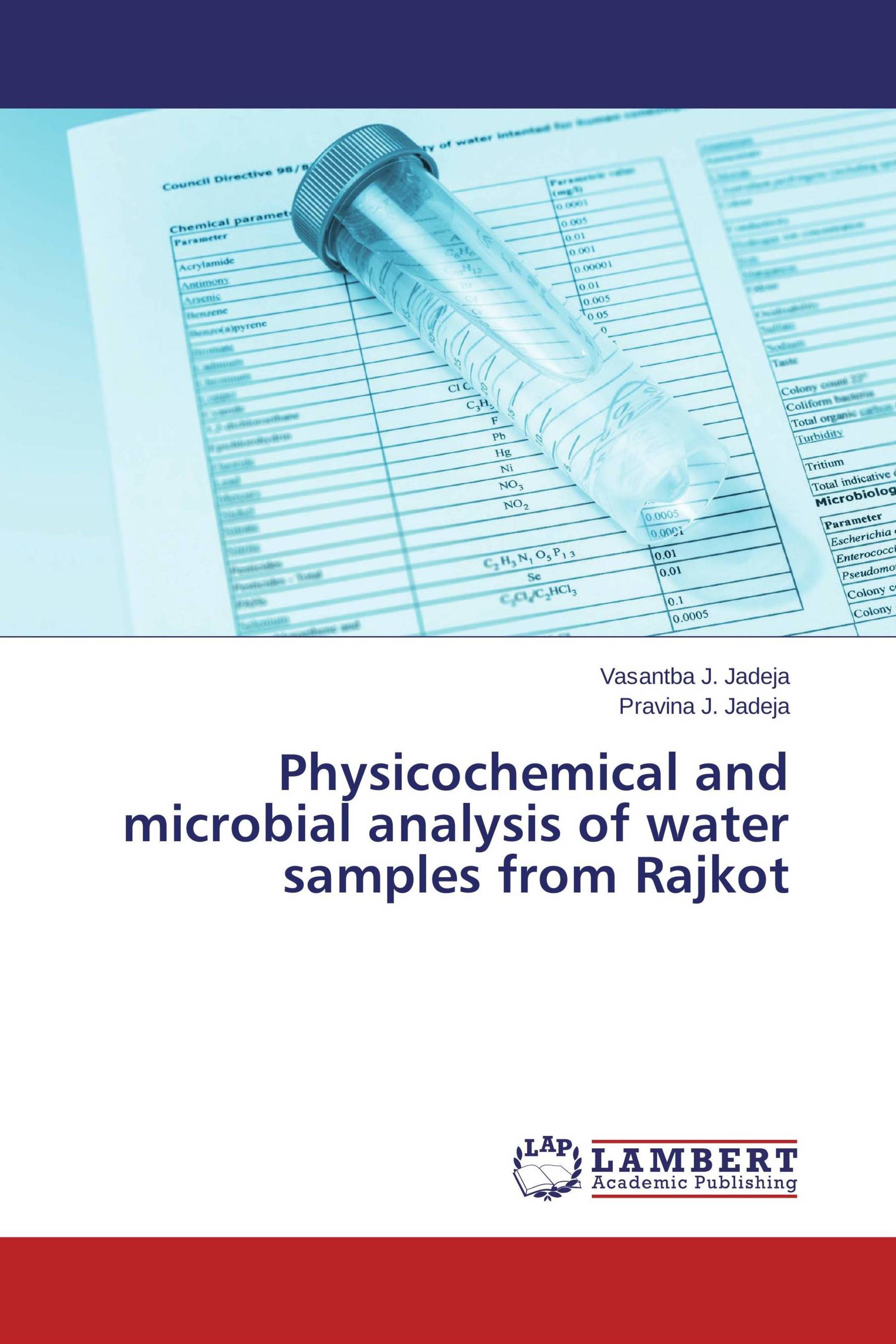 literature review on physicochemical analysis of water