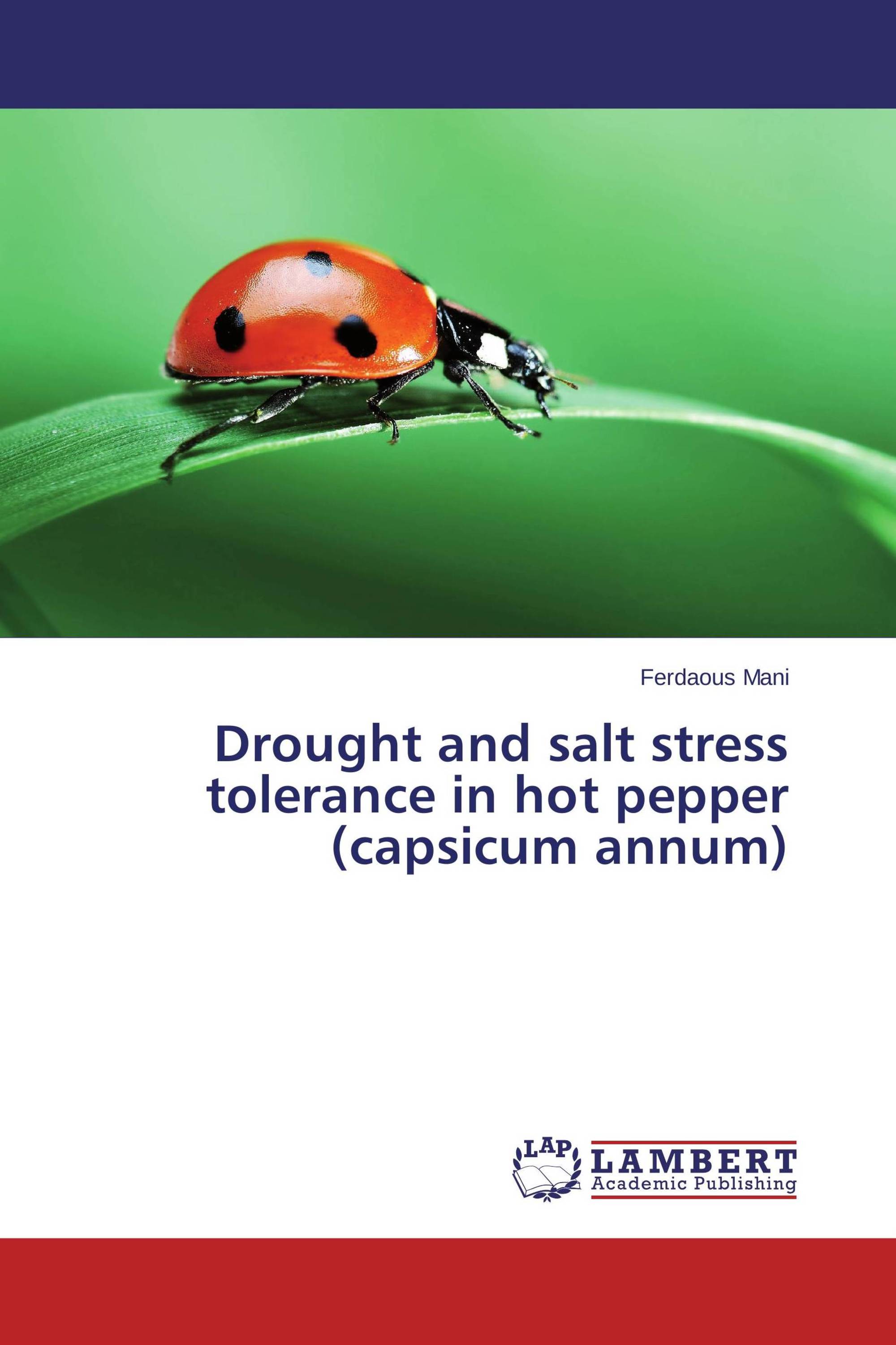 Drought and salt stress tolerance in hot pepper (capsicum annum)