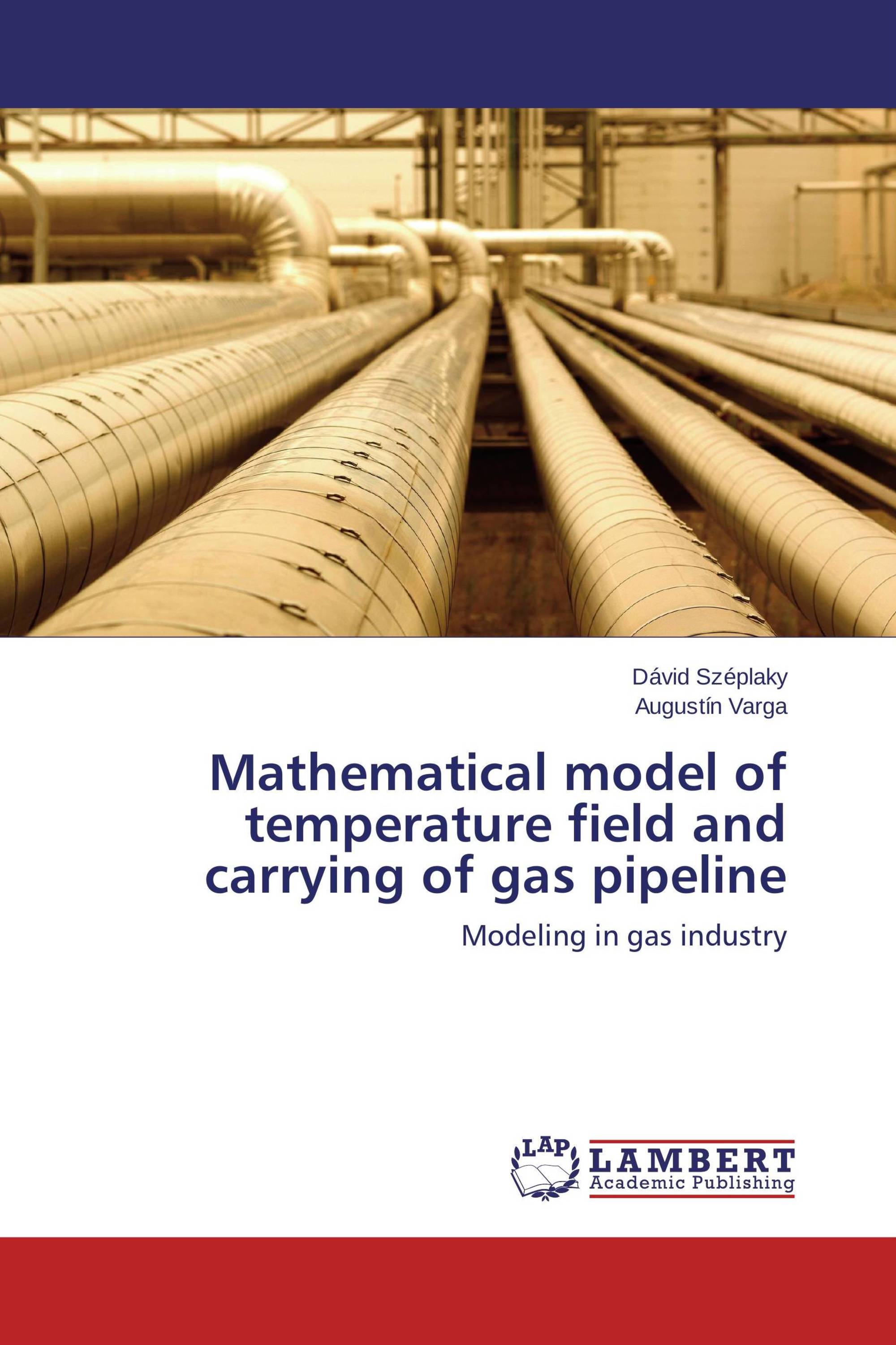 Mathematical model of temperature field and carrying of gas pipeline