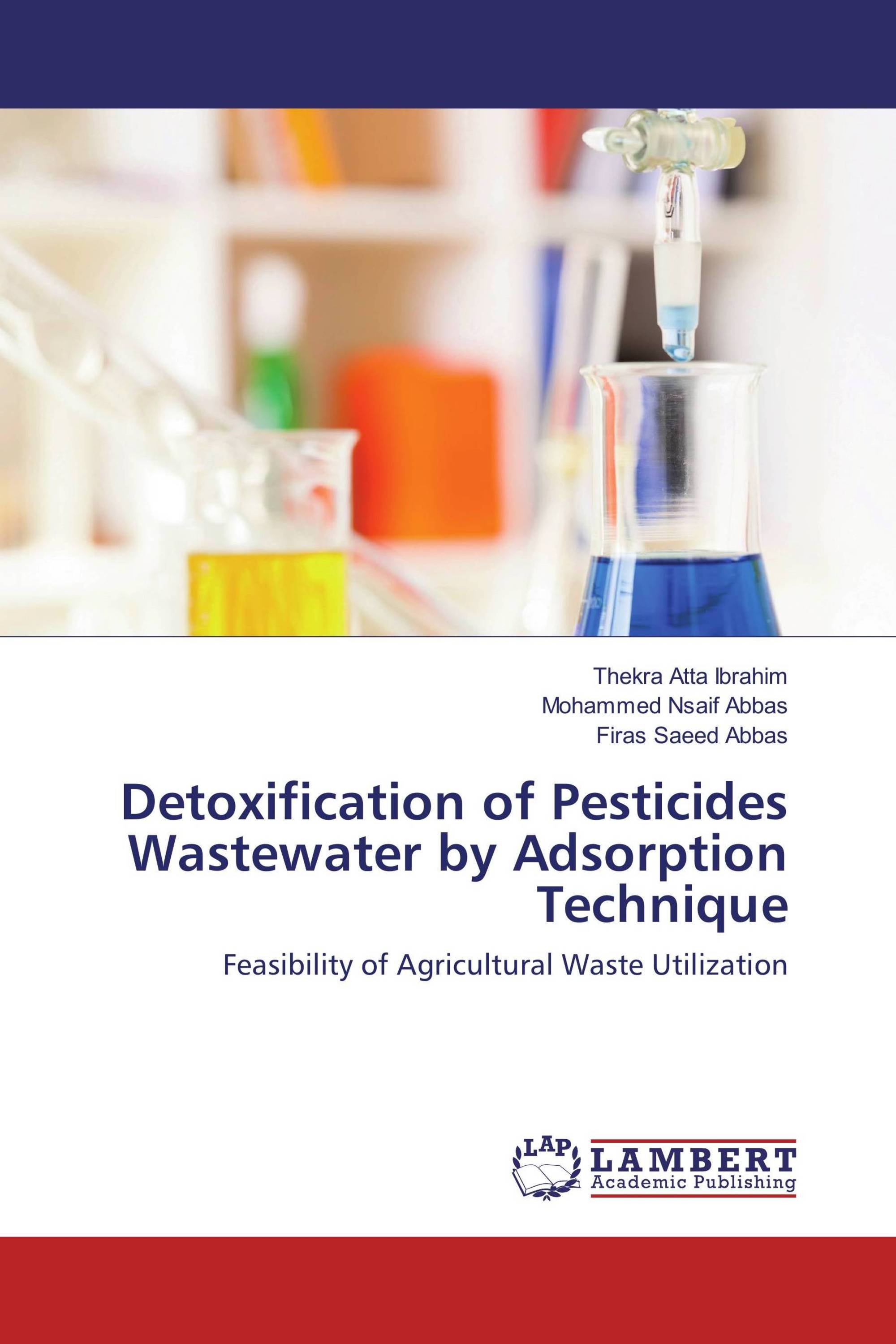 Detoxification of Pesticides Wastewater by Adsorption Technique