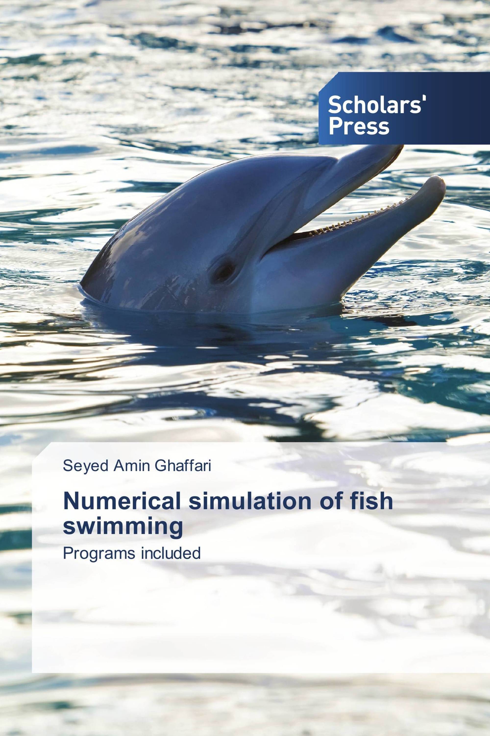 Numerical simulation of fish swimming