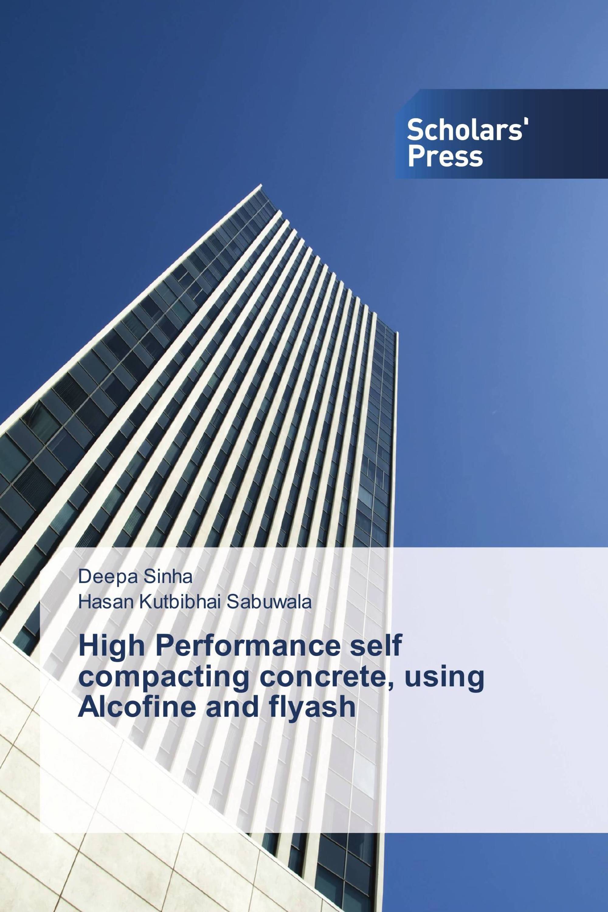 High Performance self compacting concrete, using Alcofine and flyash