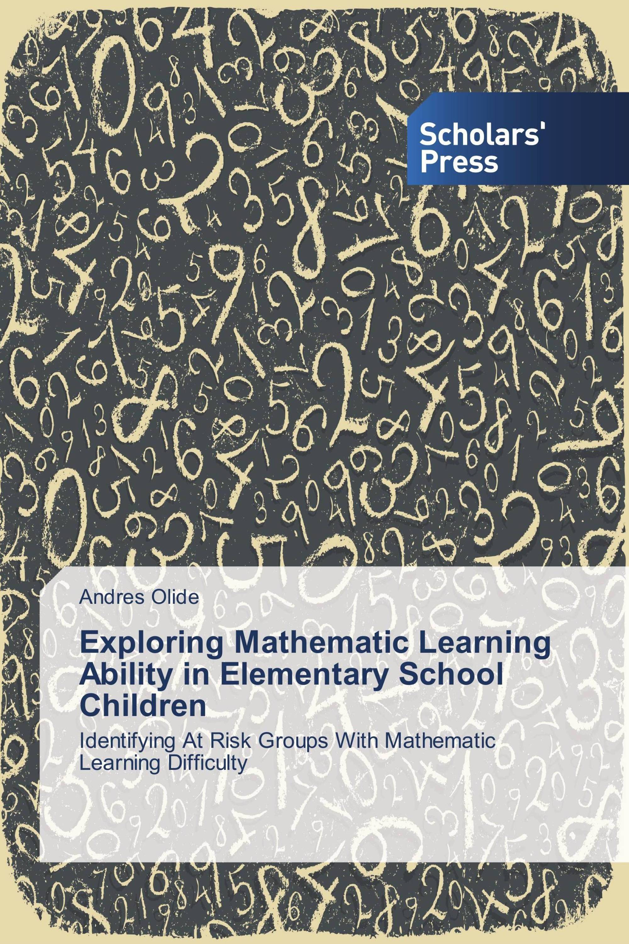 Exploring Mathematic Learning Ability in Elementary School Children