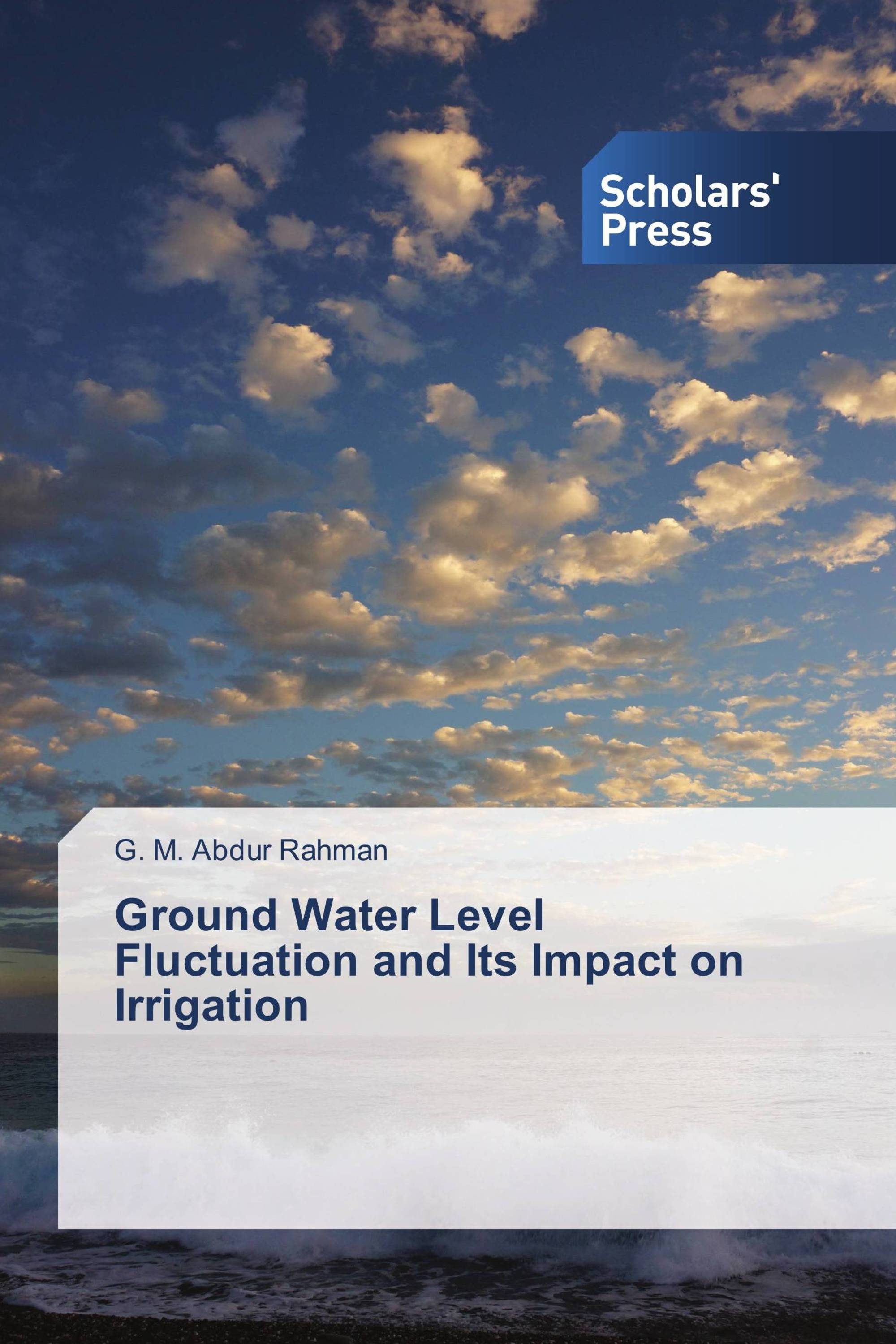 Ground Water Level Fluctuation and Its Impact on Irrigation