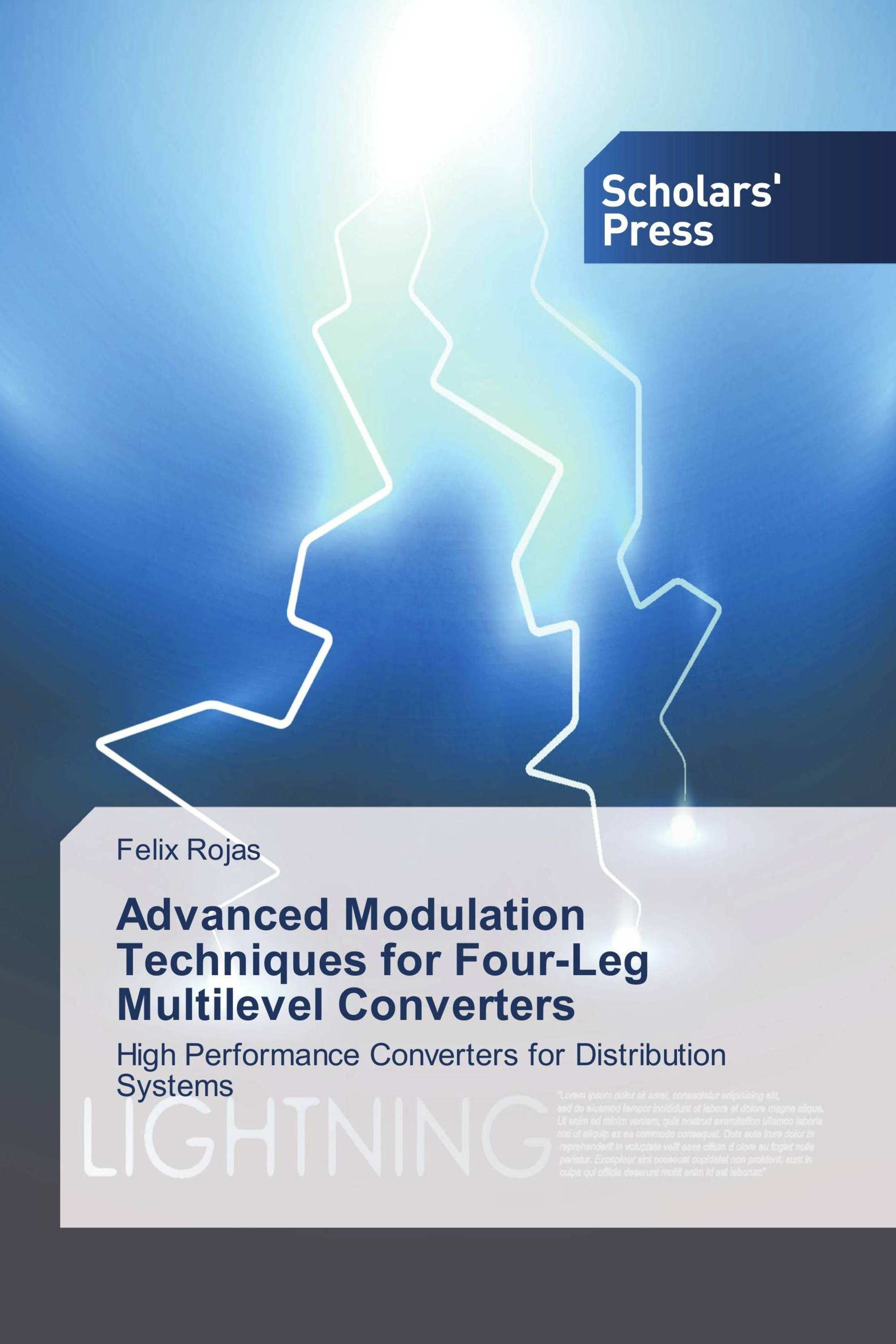 Advanced Modulation Techniques for Four-Leg Multilevel Converters