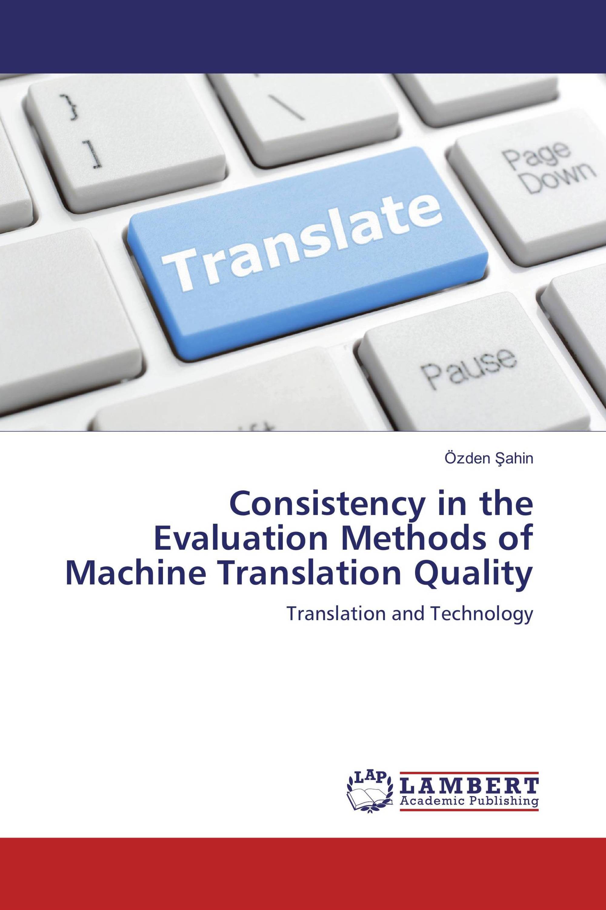 thesis machine translation evaluation