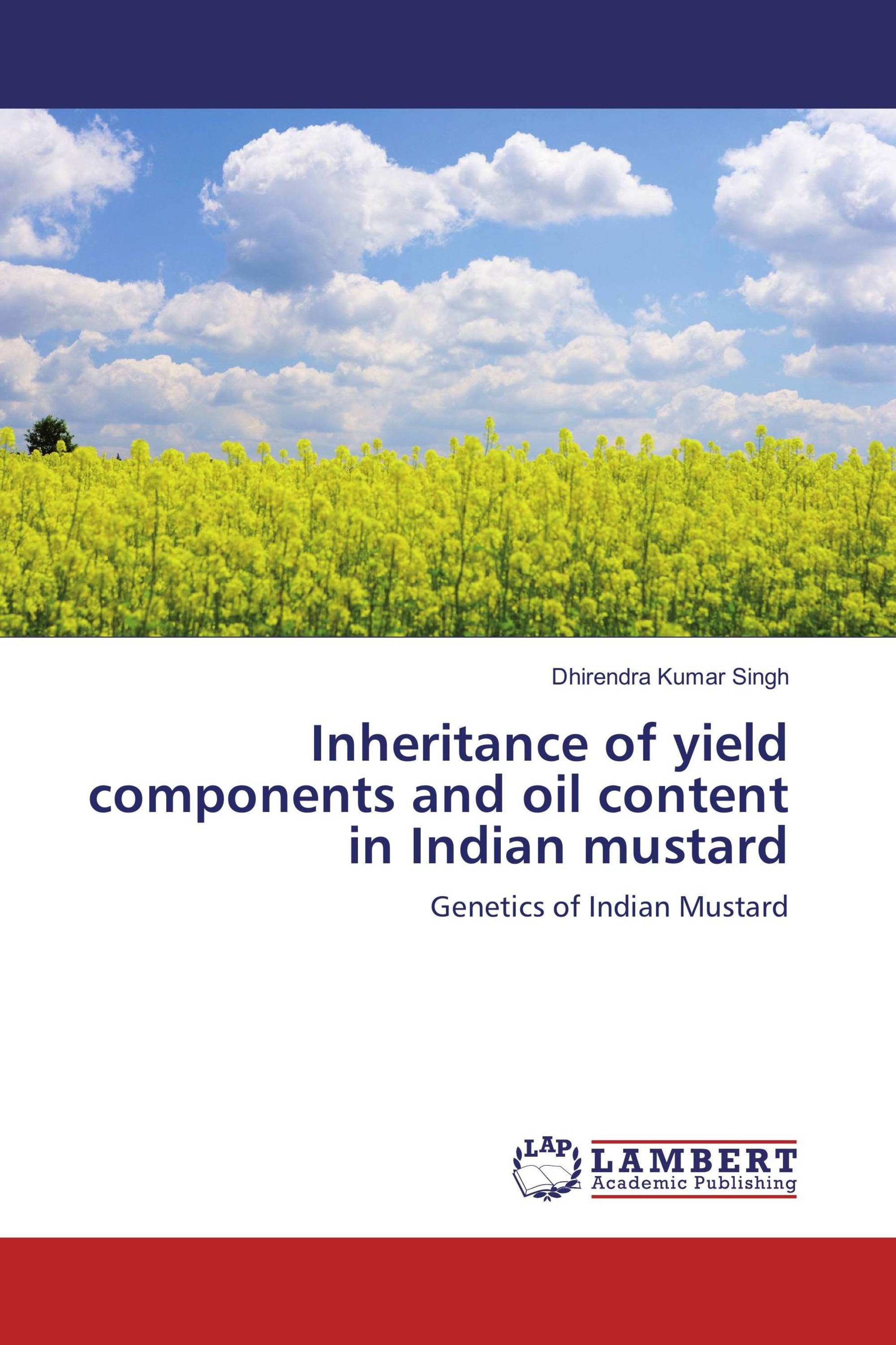 Inheritance of yield components and oil content in Indian mustard