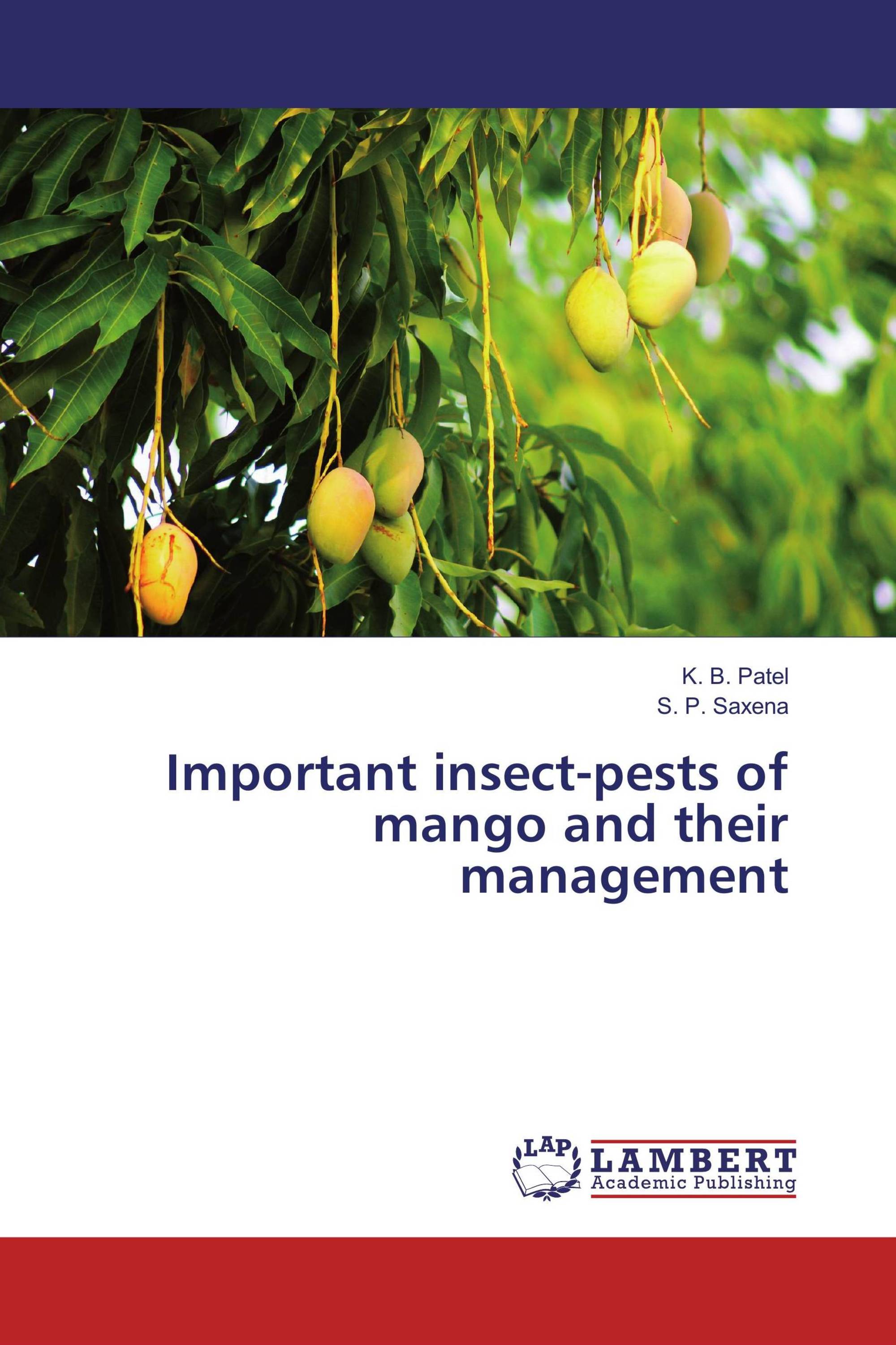 Important insect-pests of mango and their management