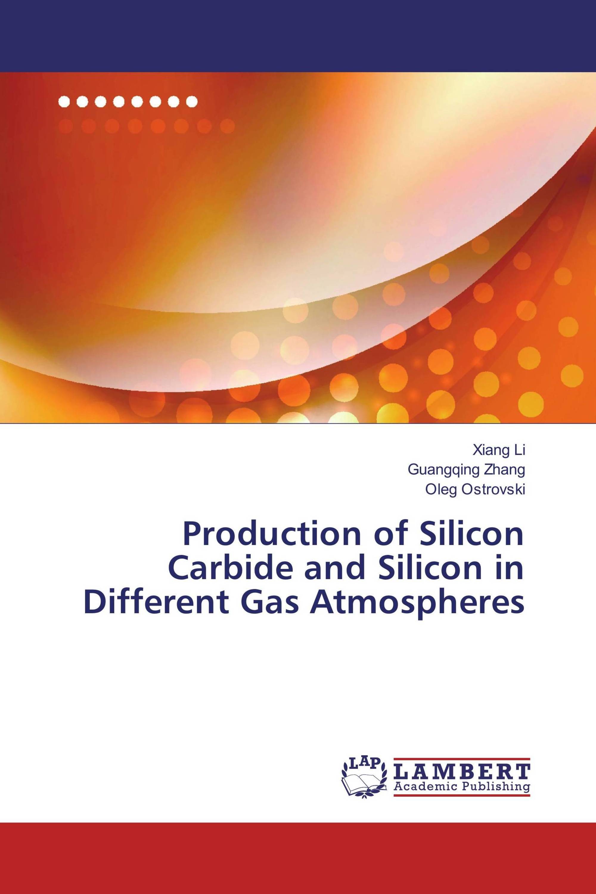 Production of Silicon Carbide and Silicon in Different Gas Atmospheres