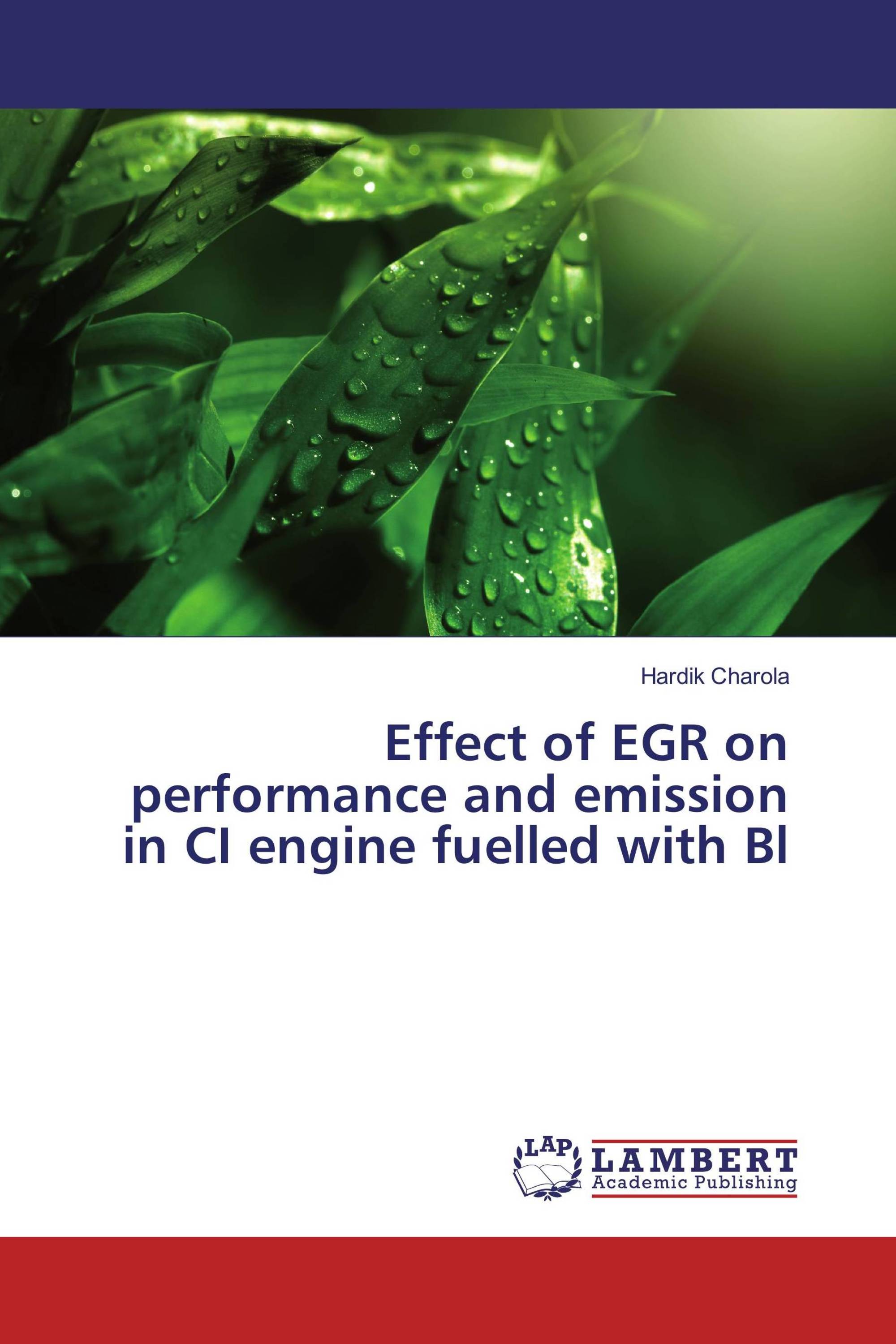 Effect of EGR on performance and emission in CI engine fuelled with Bl