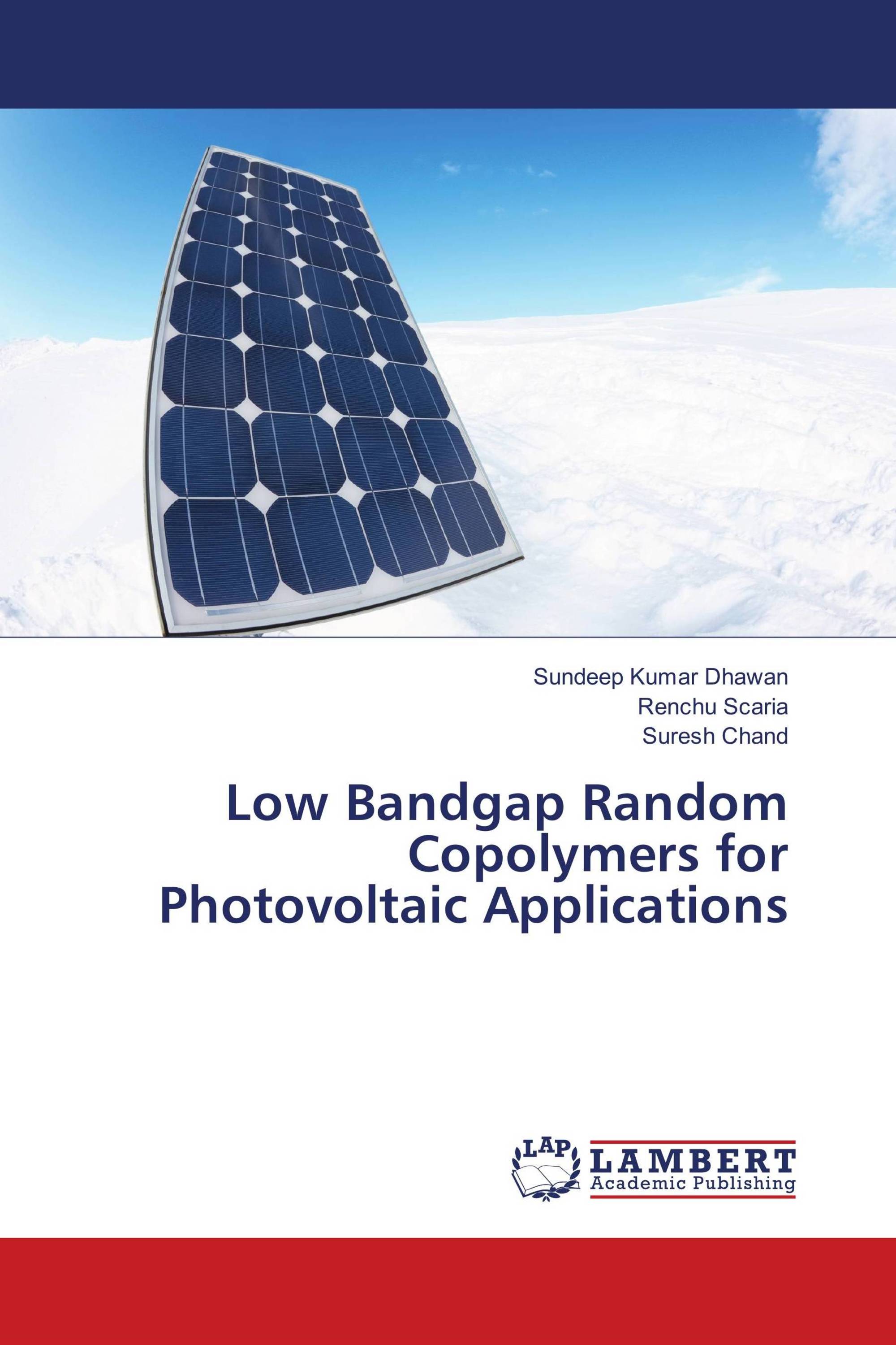 Low Bandgap Random Copolymers for Photovoltaic Applications