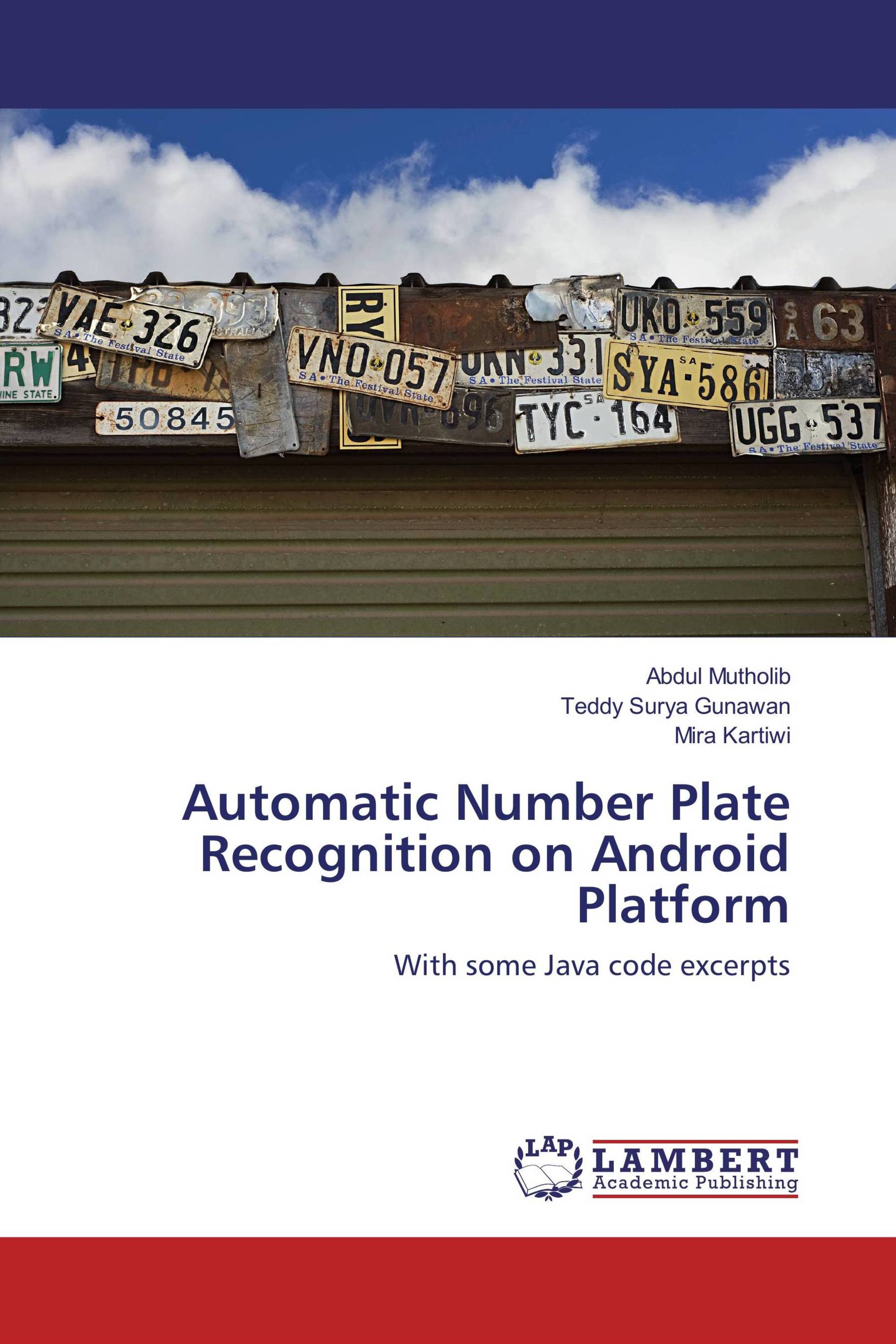 automatic number plate recognition on android platform 978 3 659 androidplatform