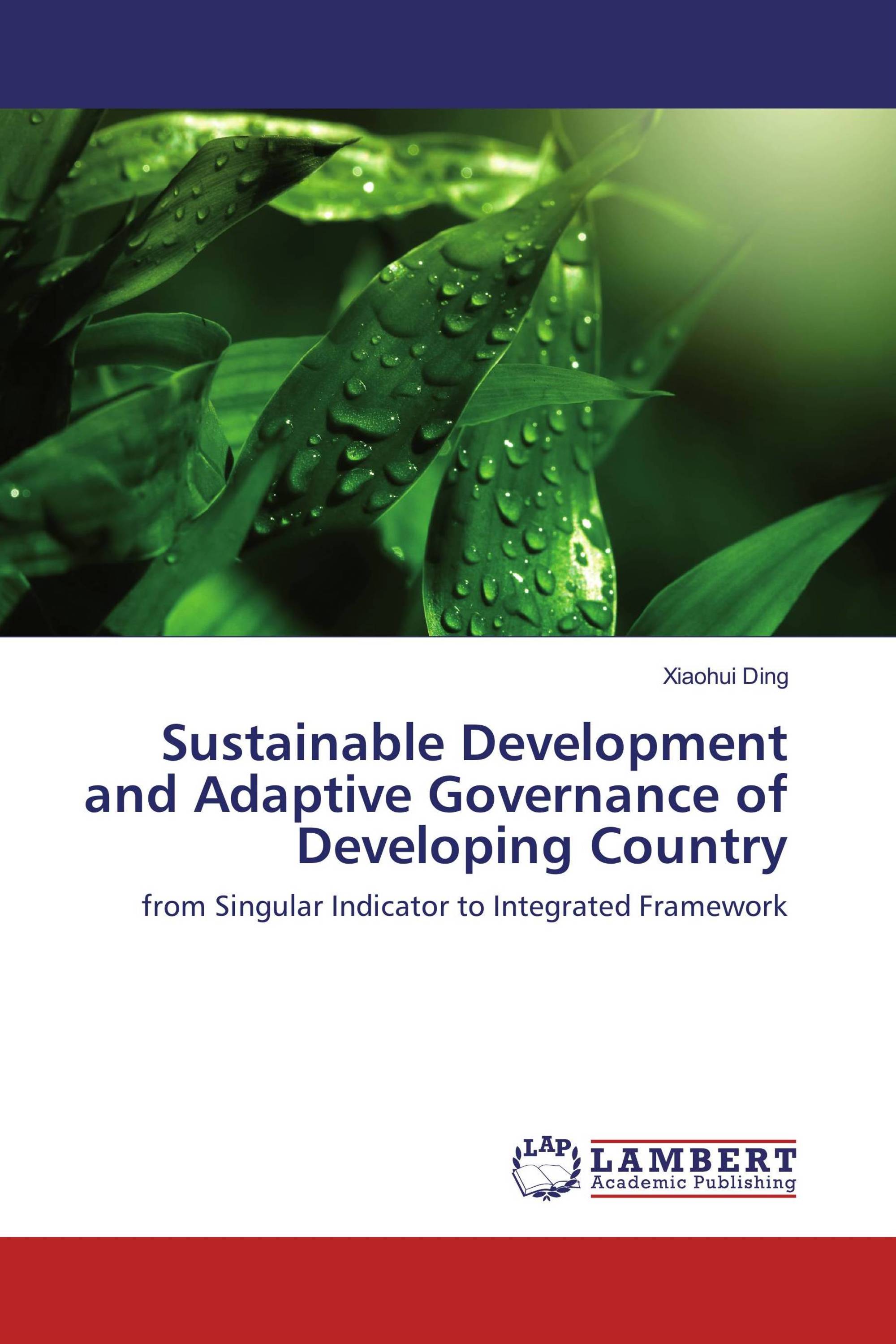 Sustainable Development and Adaptive Governance of Developing Country