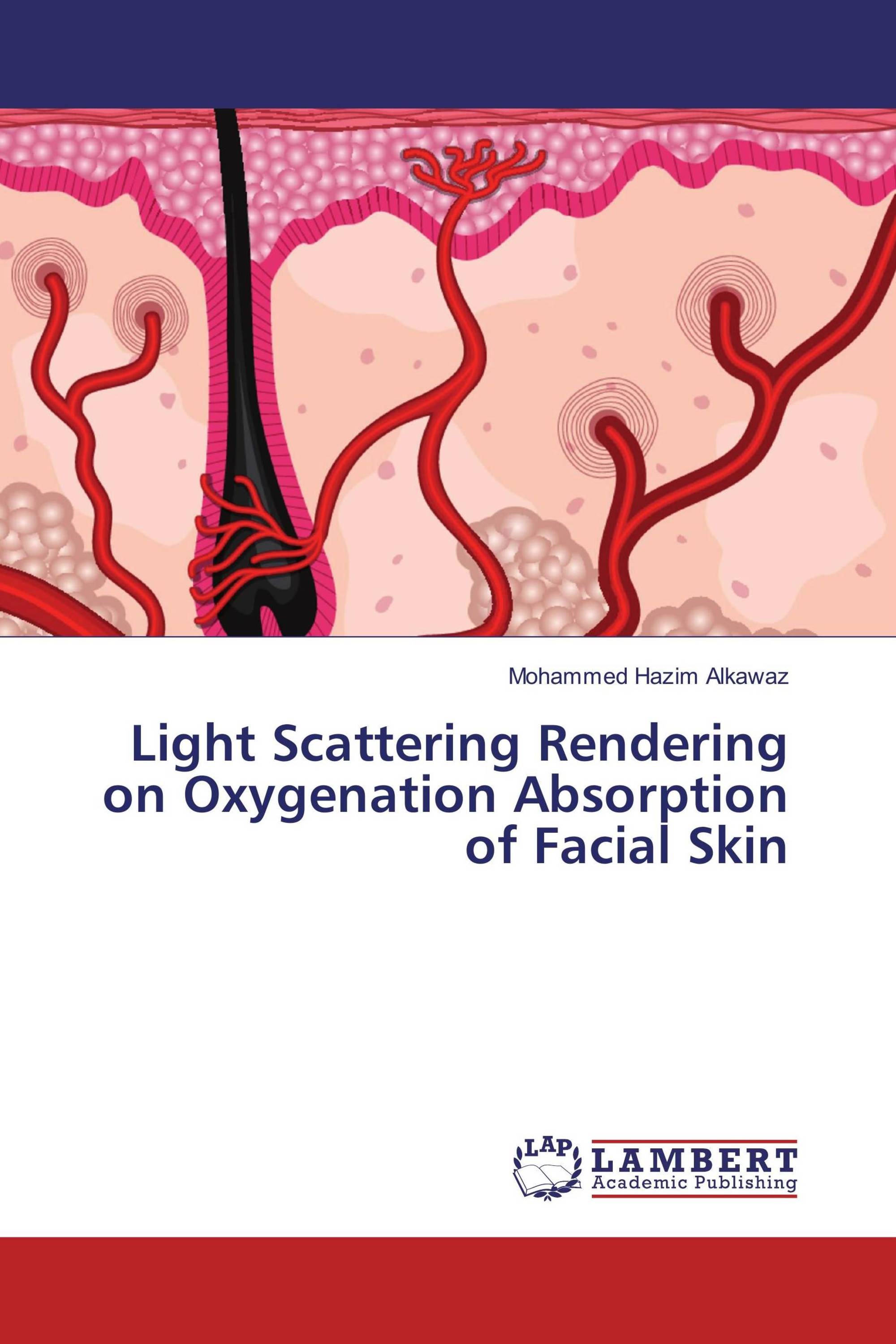 Light Scattering Rendering on Oxygenation Absorption of Facial Skin