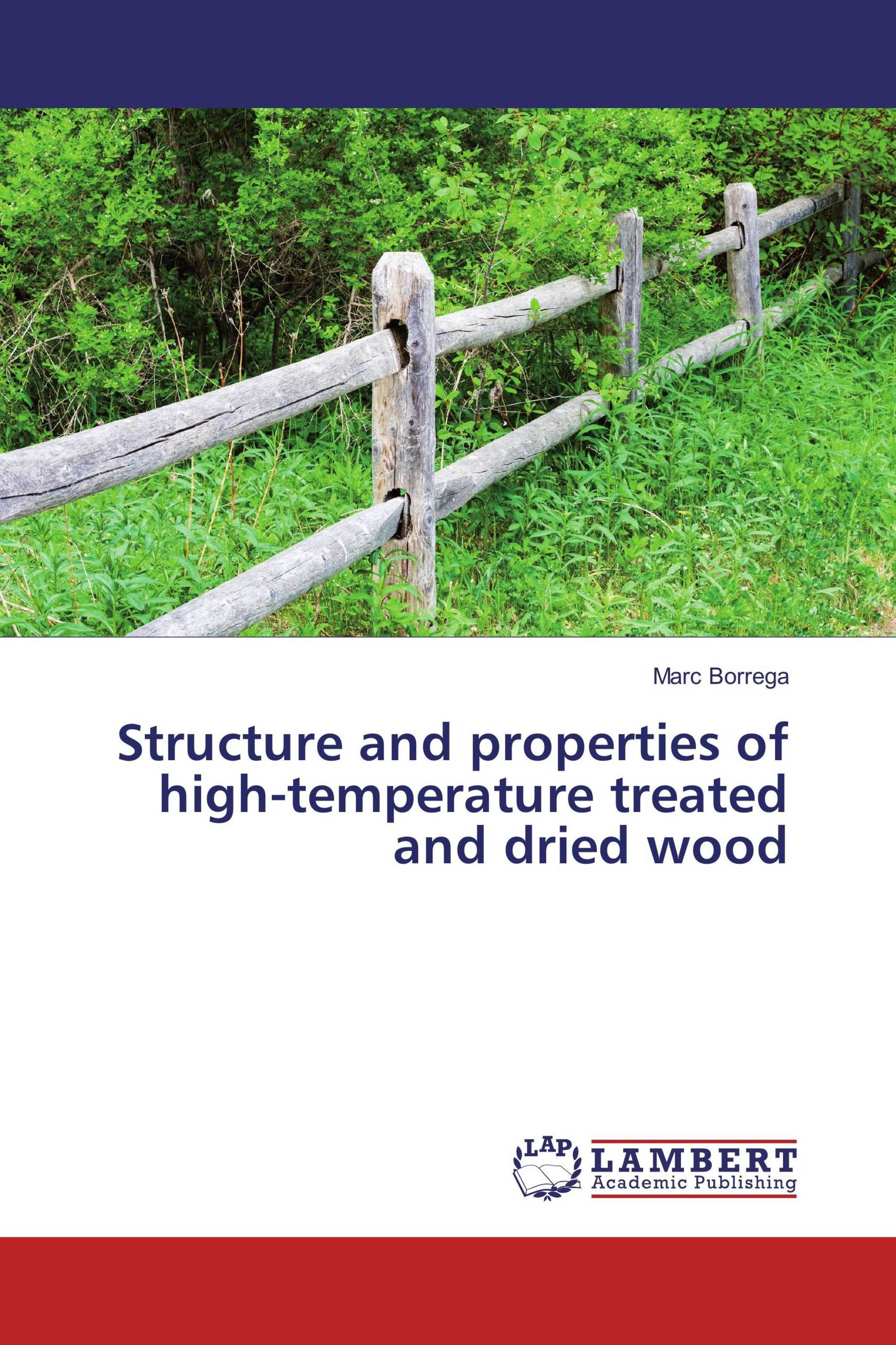 Structure and properties of high-temperature treated and dried wood