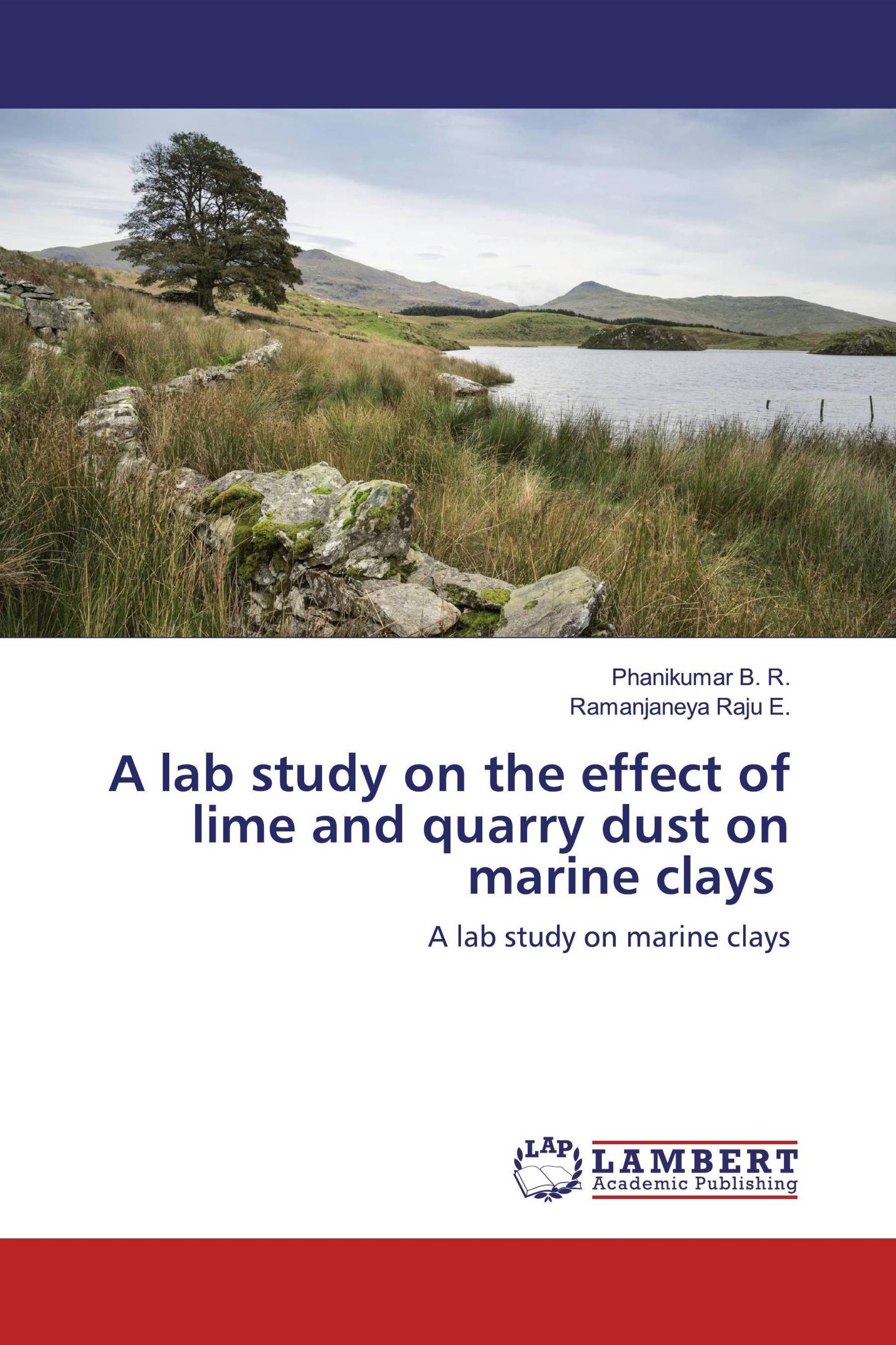 A lab study on the effect of lime and quarry dust on marine clays