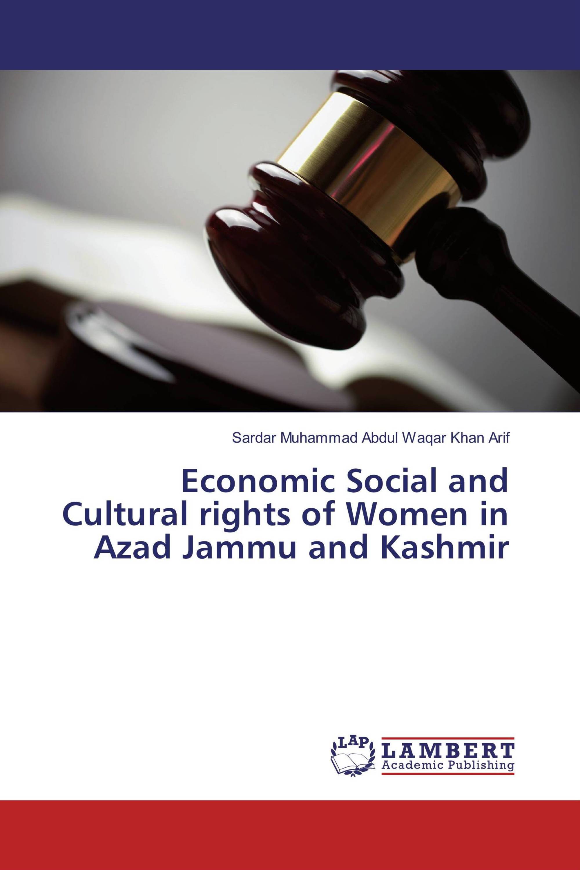 Economic Social and Cultural rights of Women in Azad Jammu and Kashmir