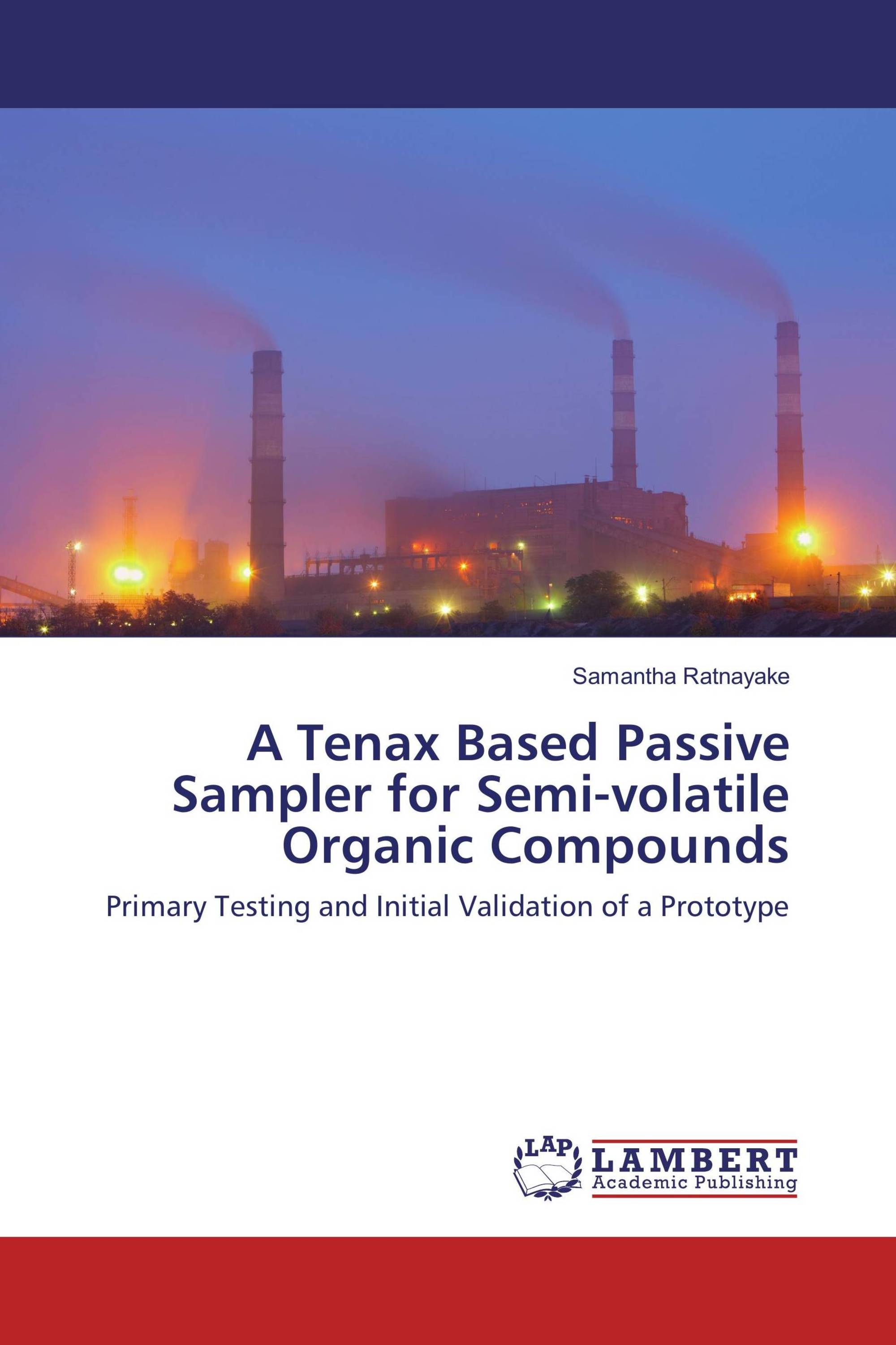 A Tenax Based Passive Sampler for Semivolatile Organic Compounds / 978
