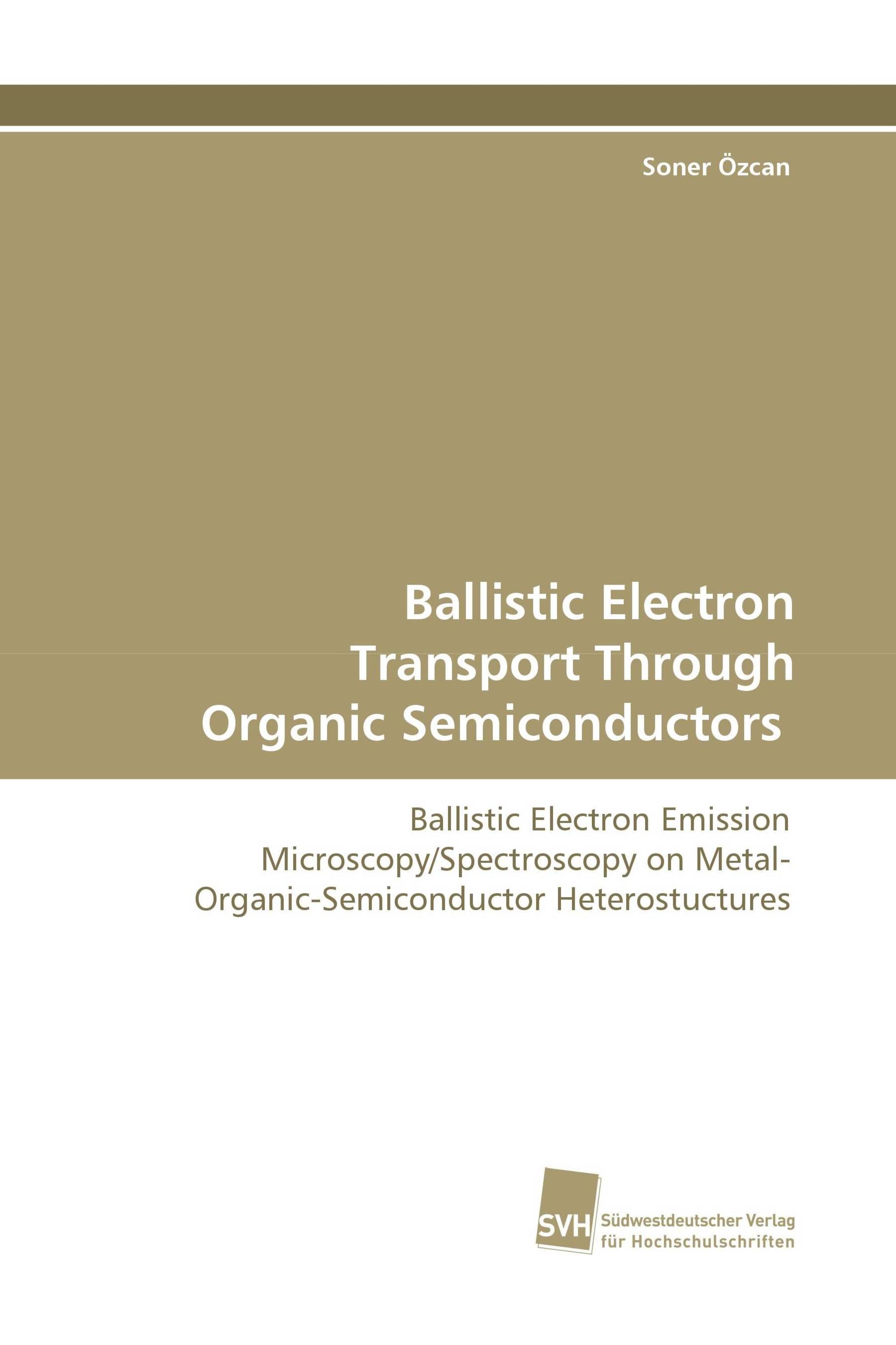 Ballistic Electron Transport Through Organic Semiconductors