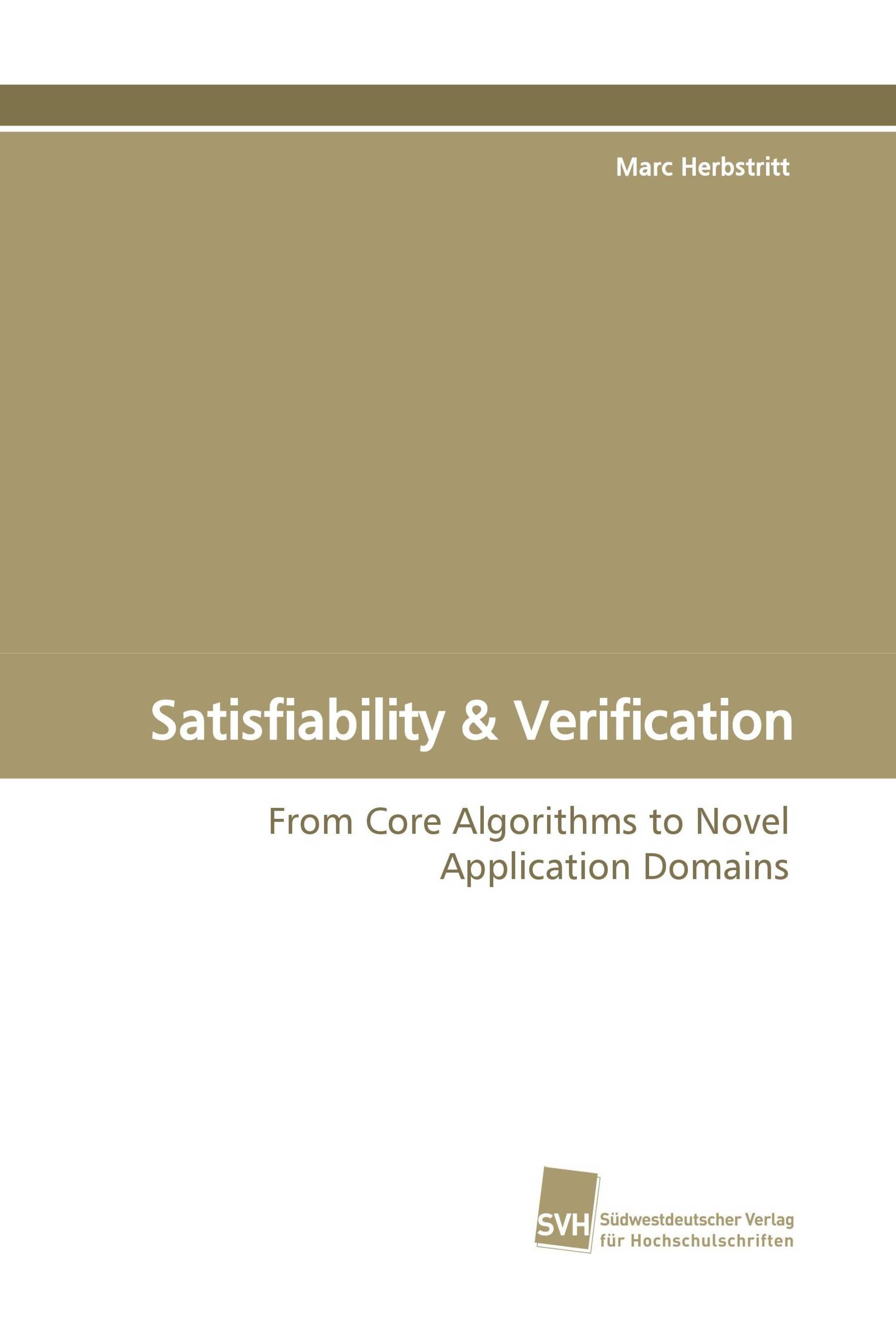 Satisfiability & Verification