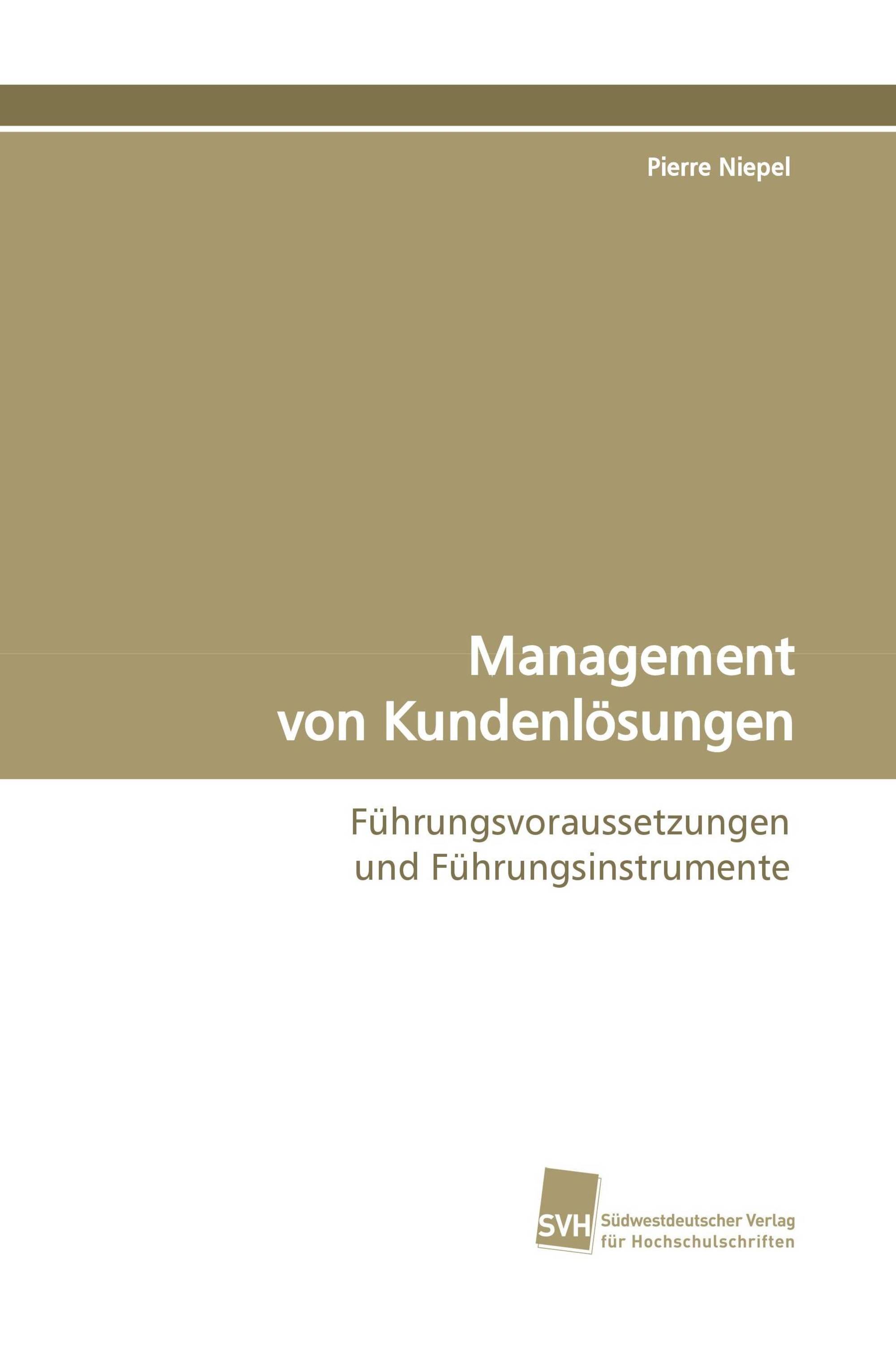 Management von Kundenlösungen