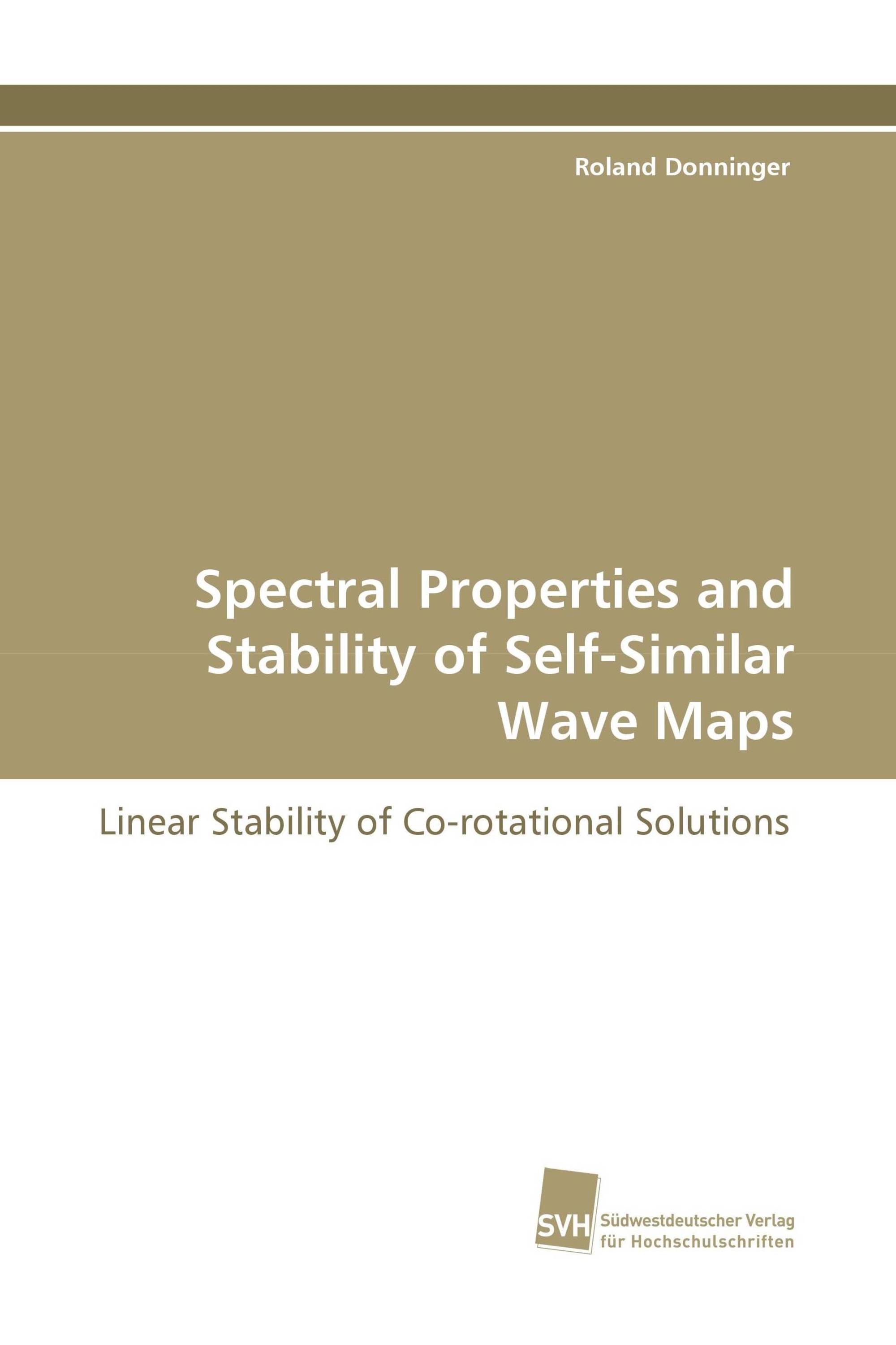 Spectral Properties and Stability of Self-Similar Wave Maps