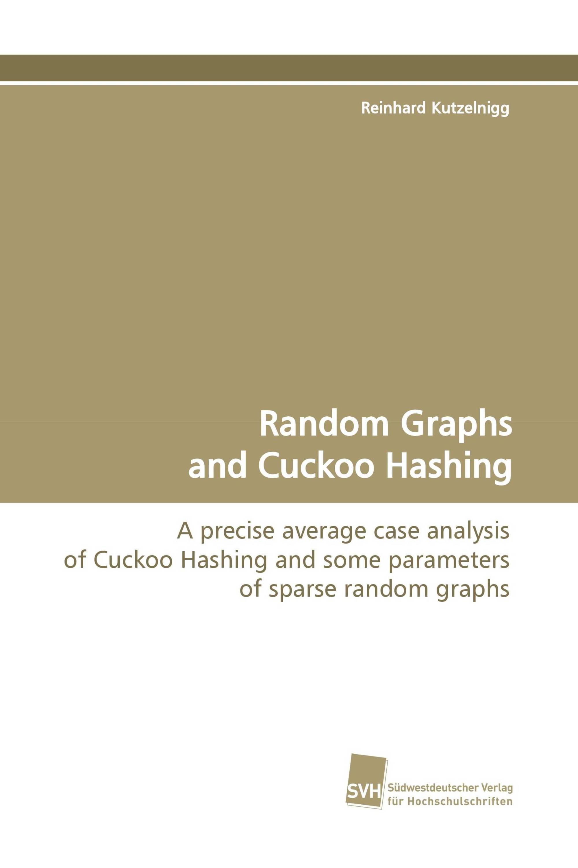 Random Graphs and Cuckoo Hashing