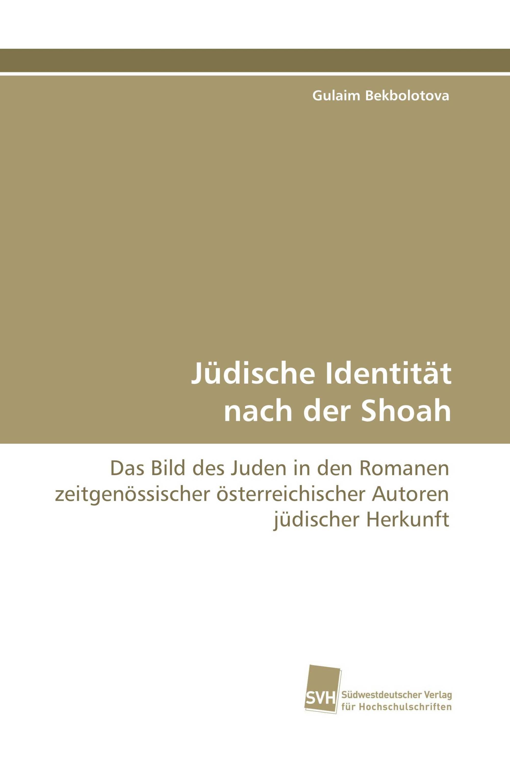 Jüdische Identität nach der Shoah