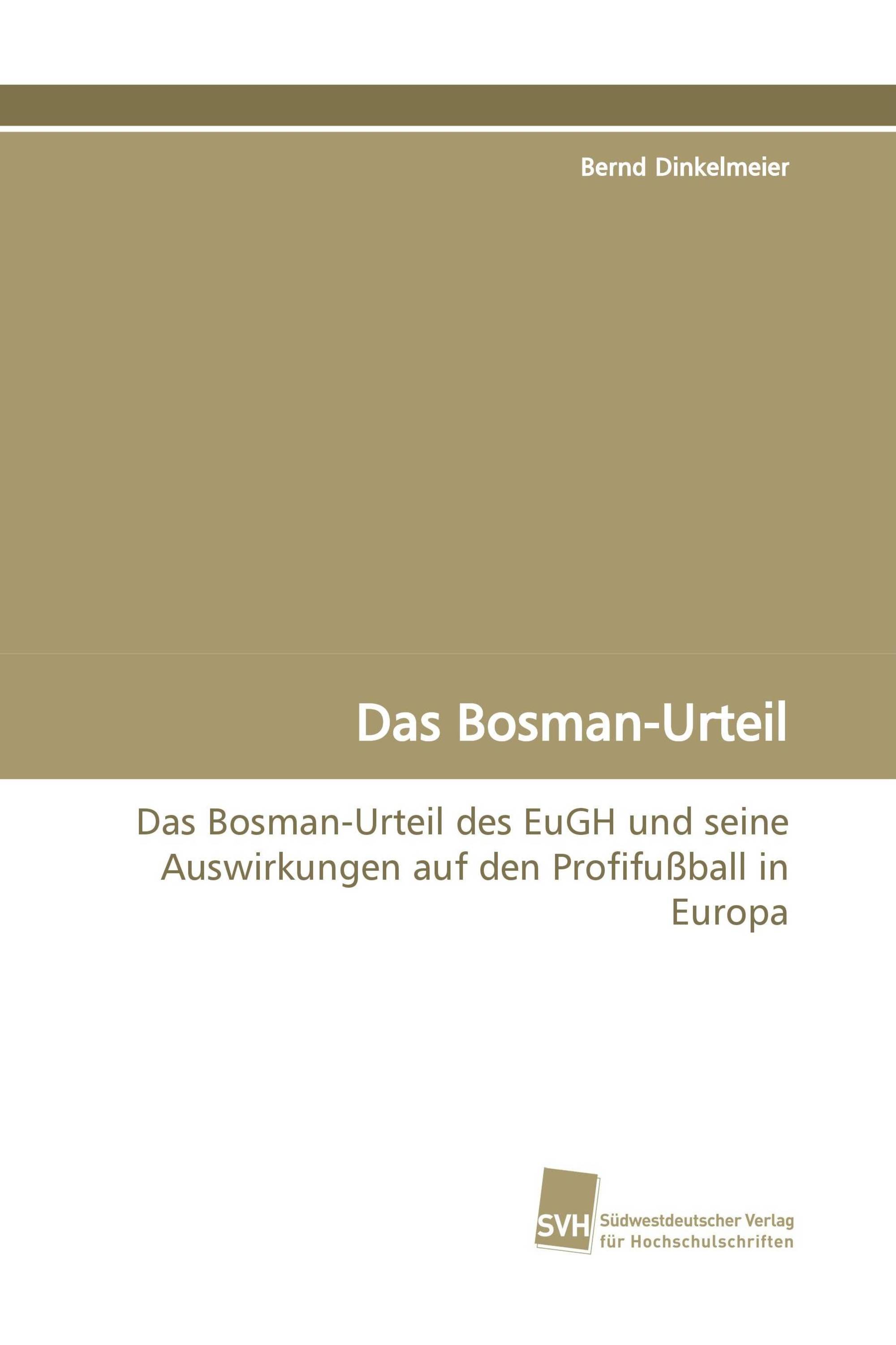 Das Bosman-Urteil