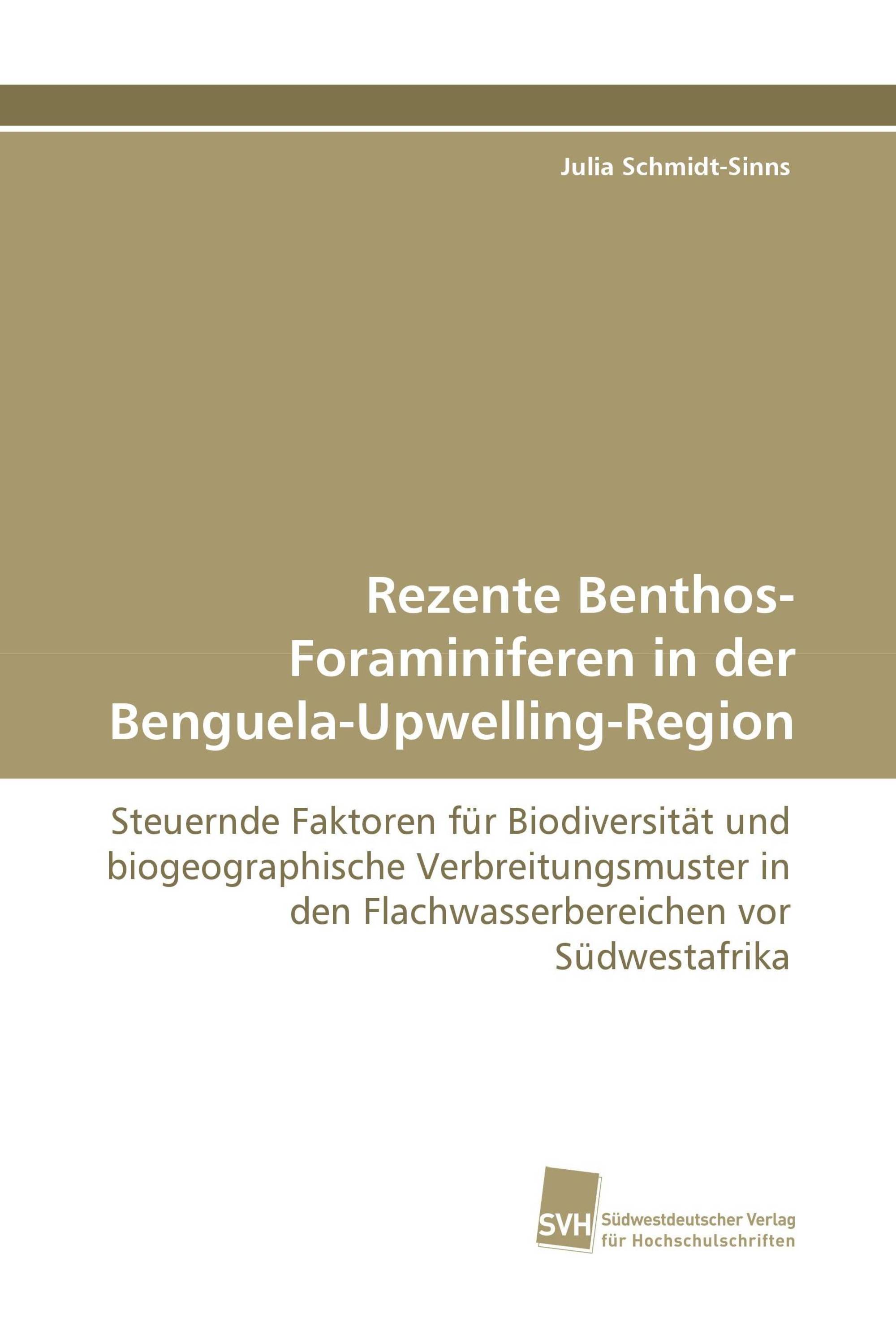 Rezente Benthos-Foraminiferen in der Benguela-Upwelling-Region