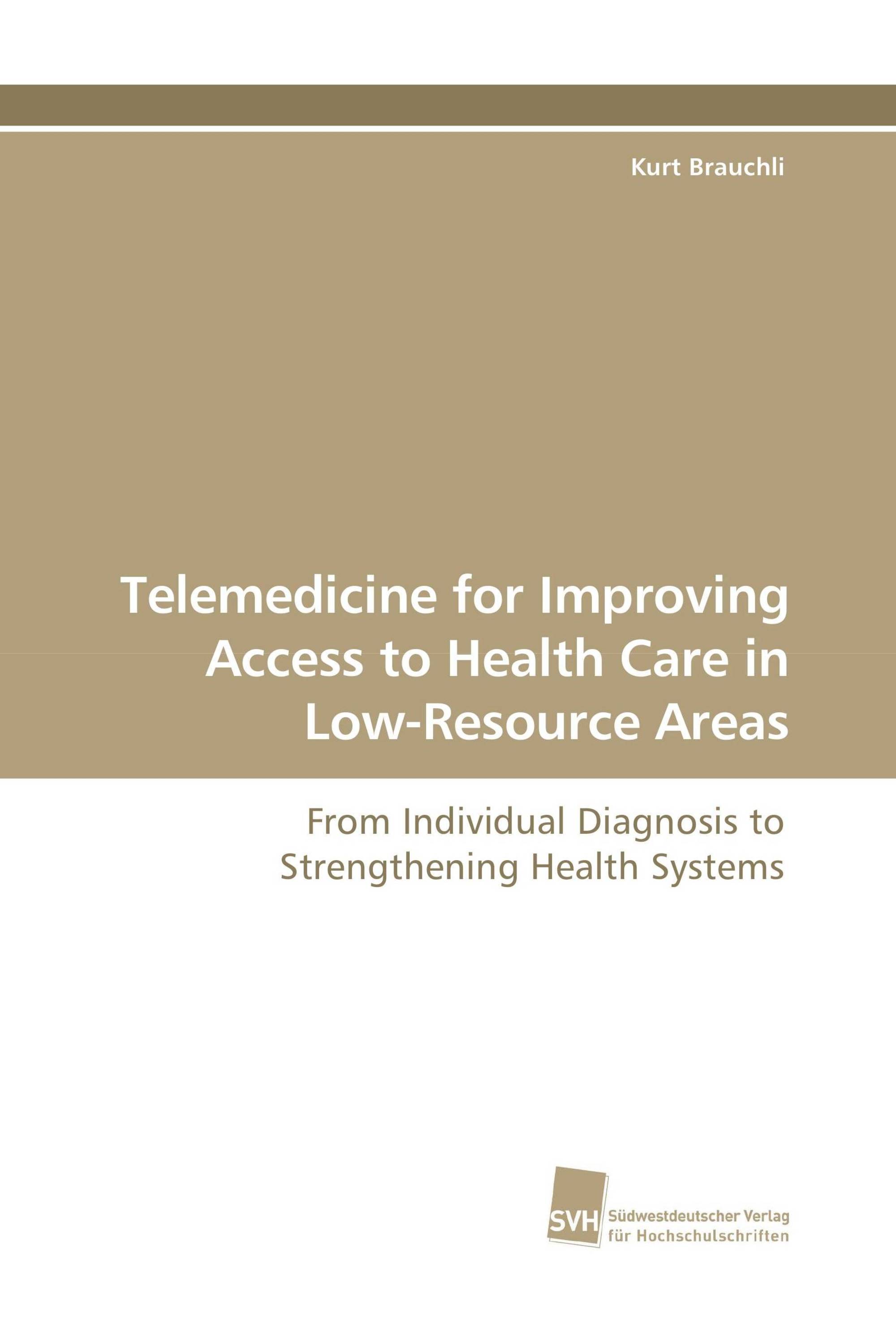 Telemedicine for Improving Access to Health Care in Low-Resource Areas