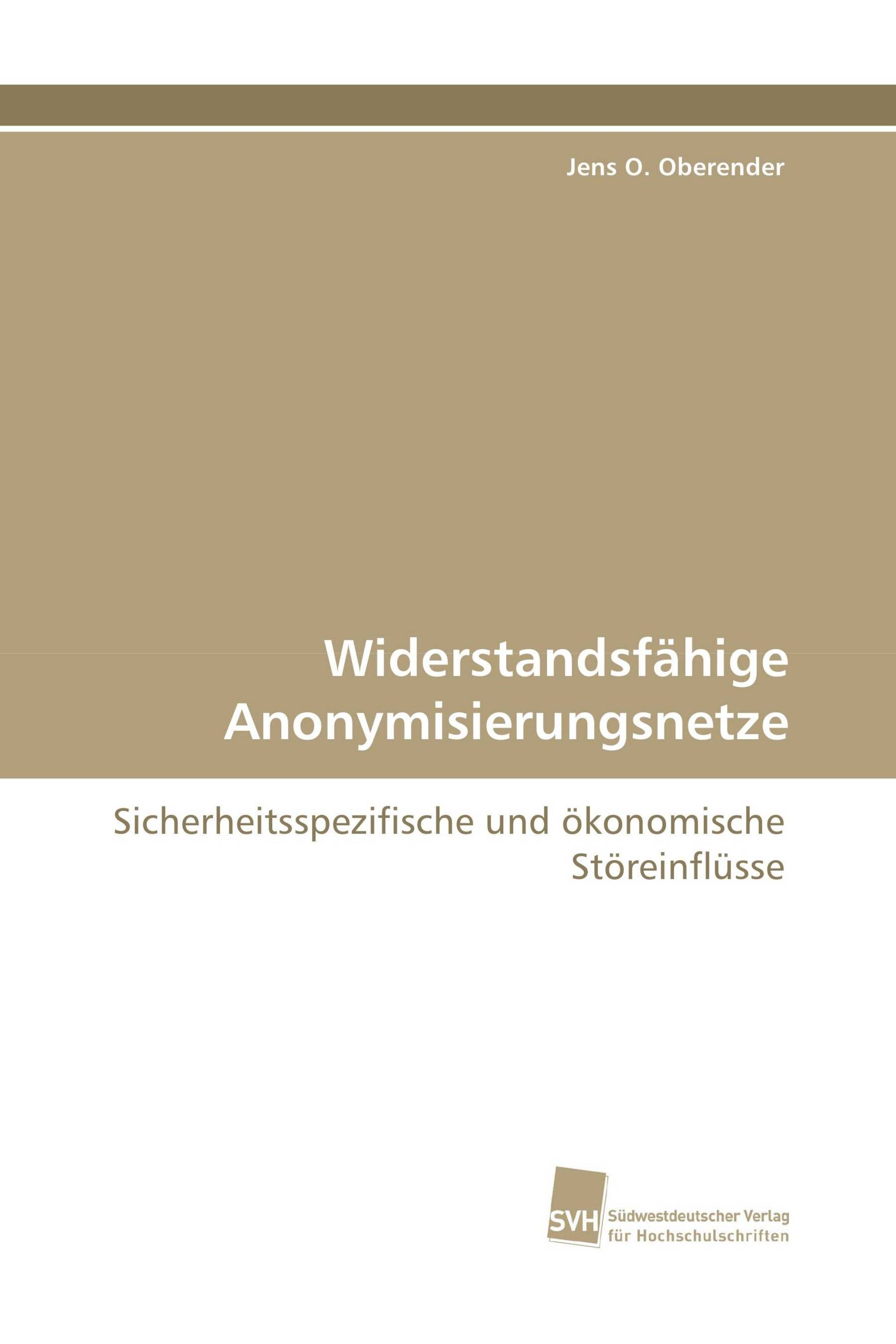 Widerstandsfähige Anonymisierungsnetze