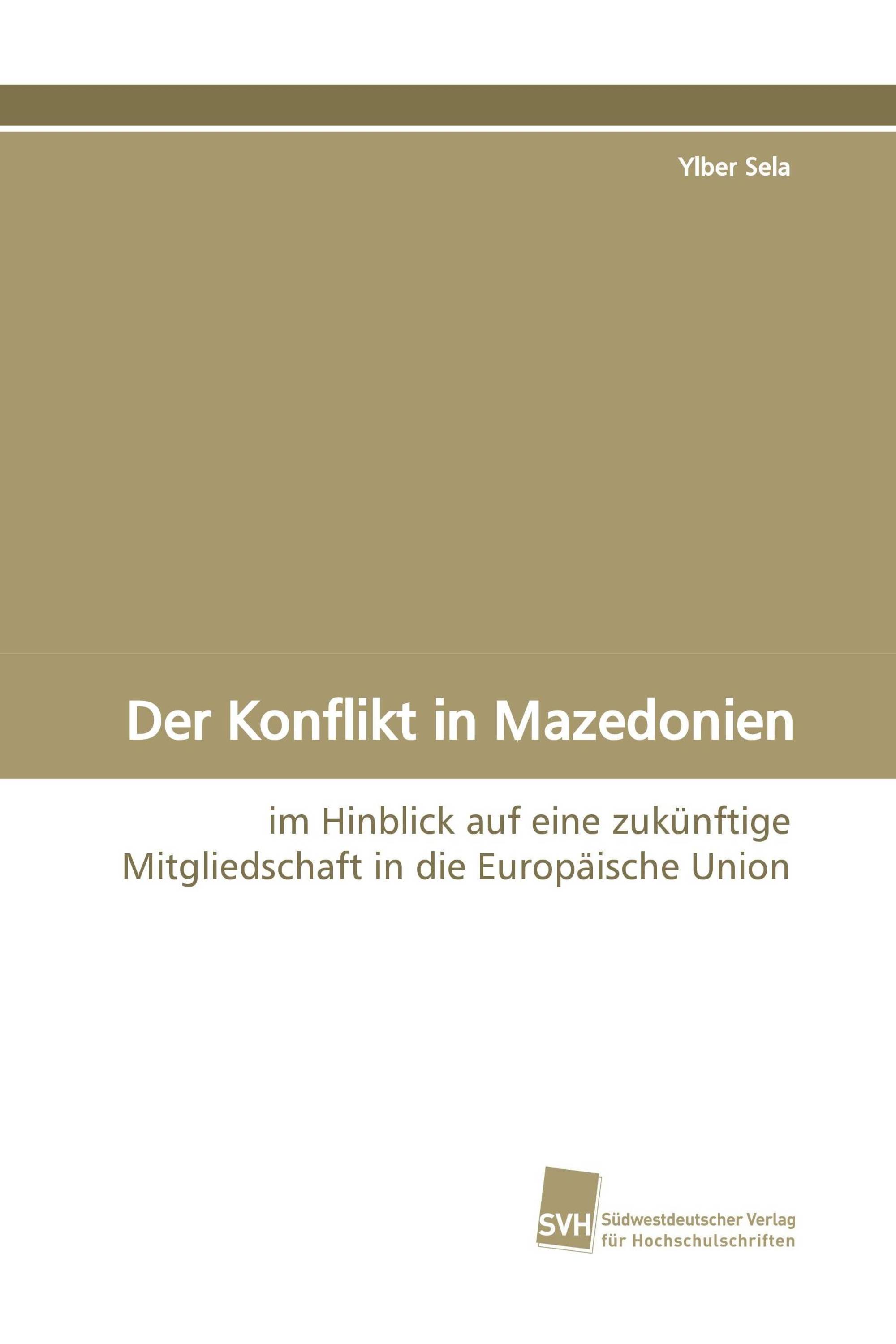 Der Konflikt in Mazedonien