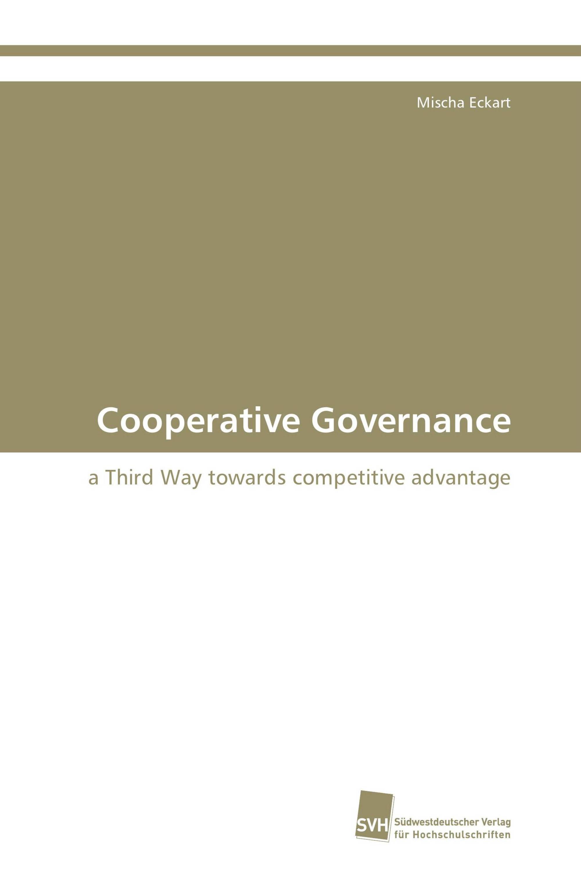 Cooperative Governance