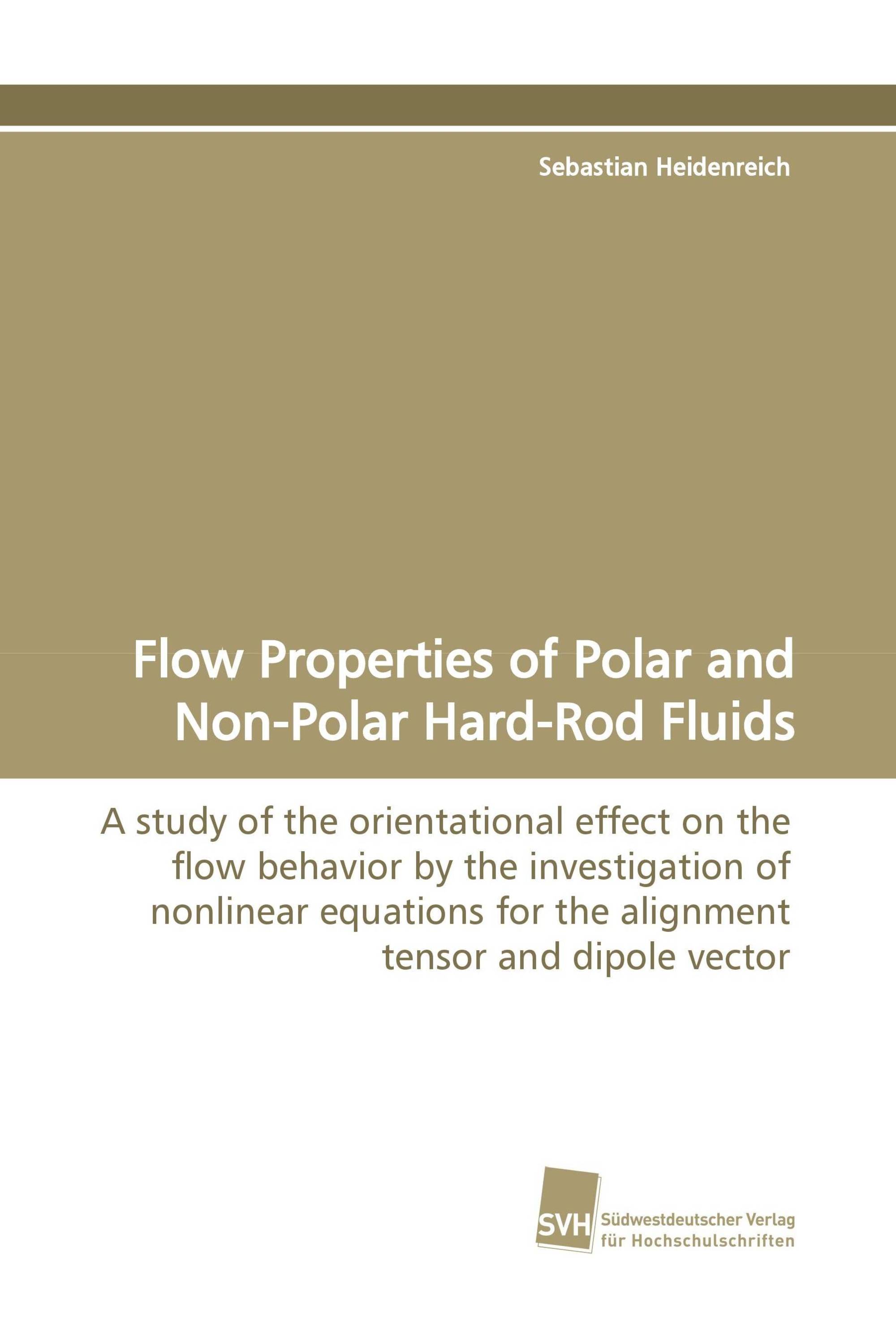 Flow Properties of Polar and Non-Polar Hard-Rod Fluids