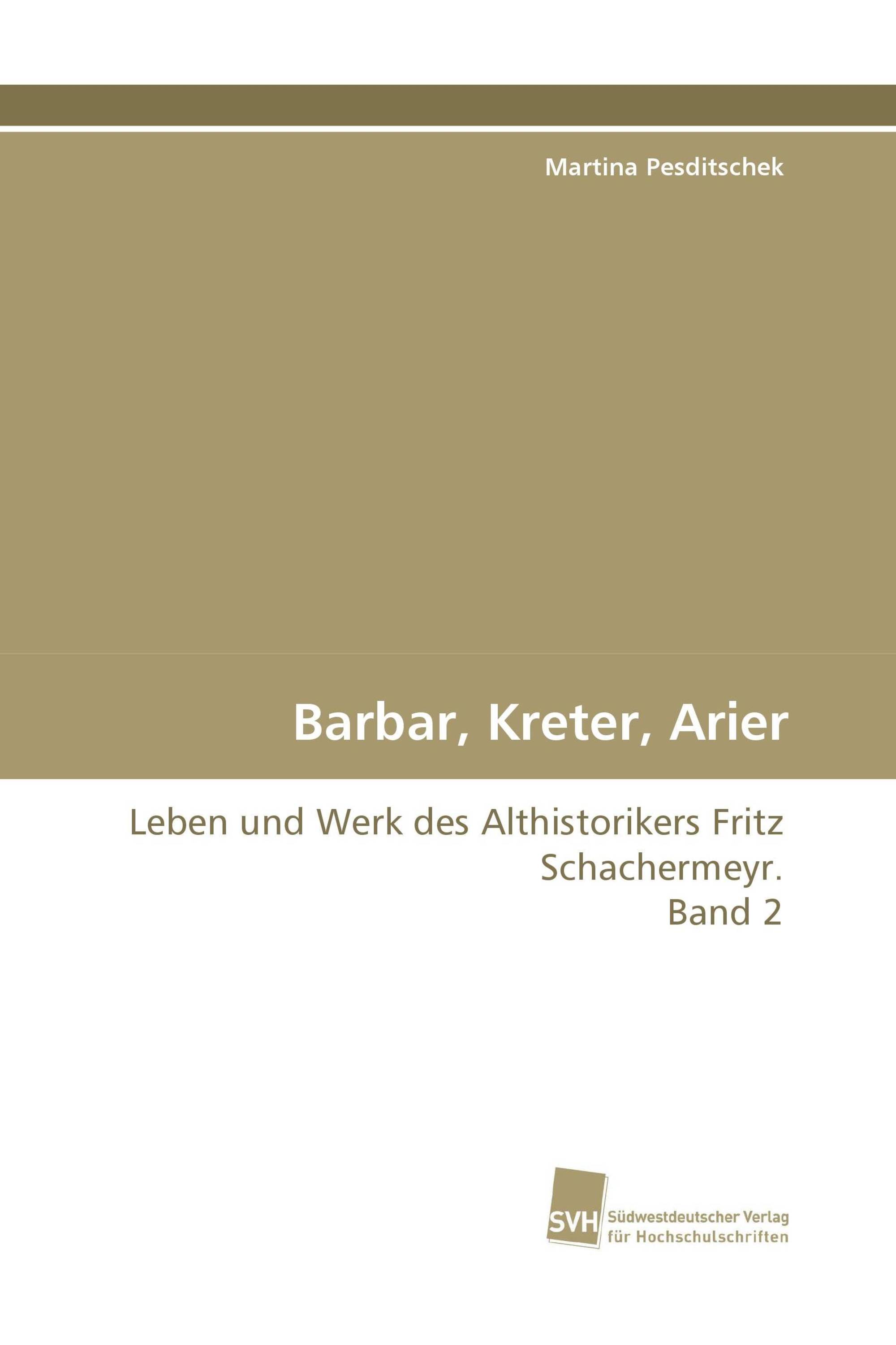 Barbar, Kreter, Arier