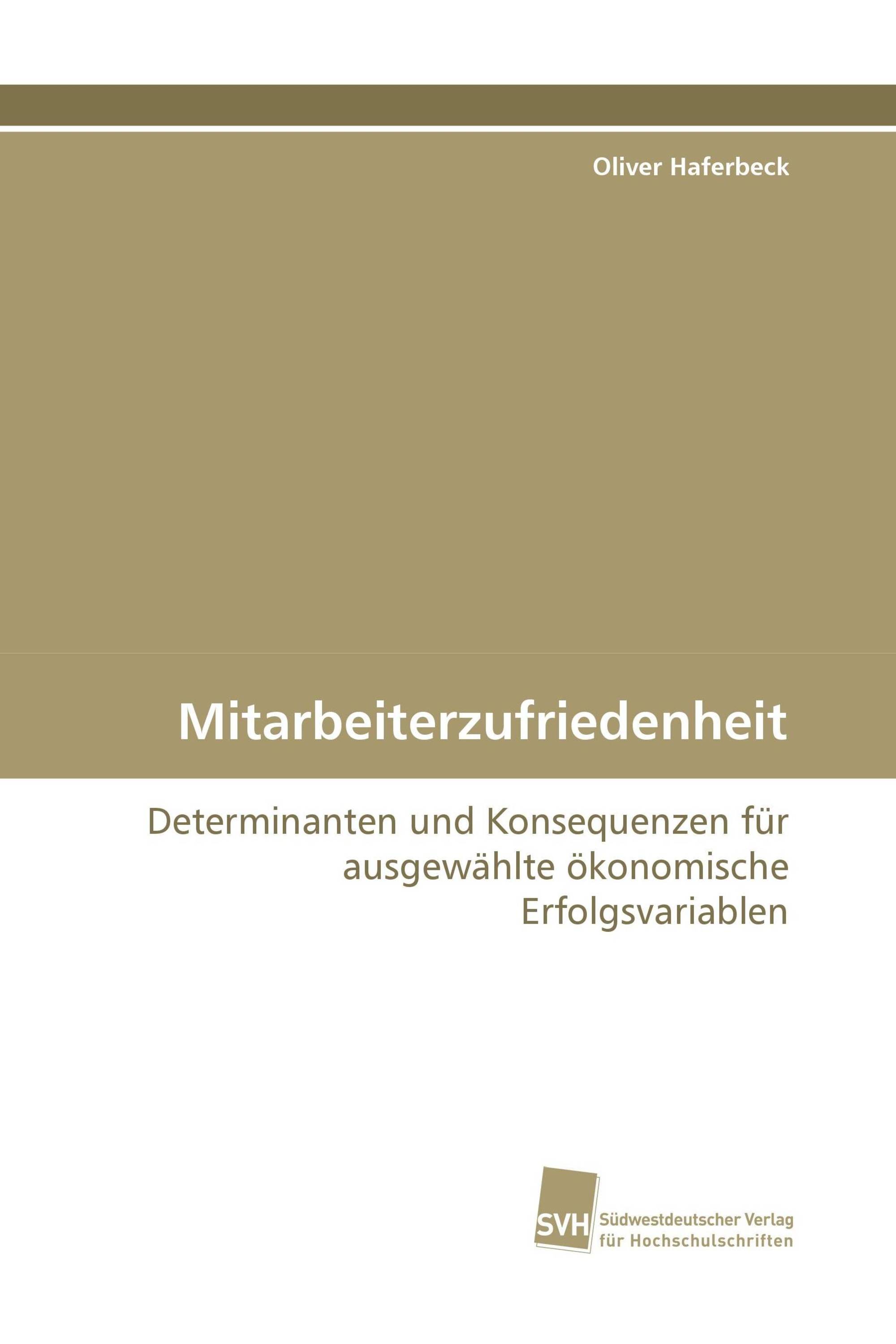 Mitarbeiterzufriedenheit