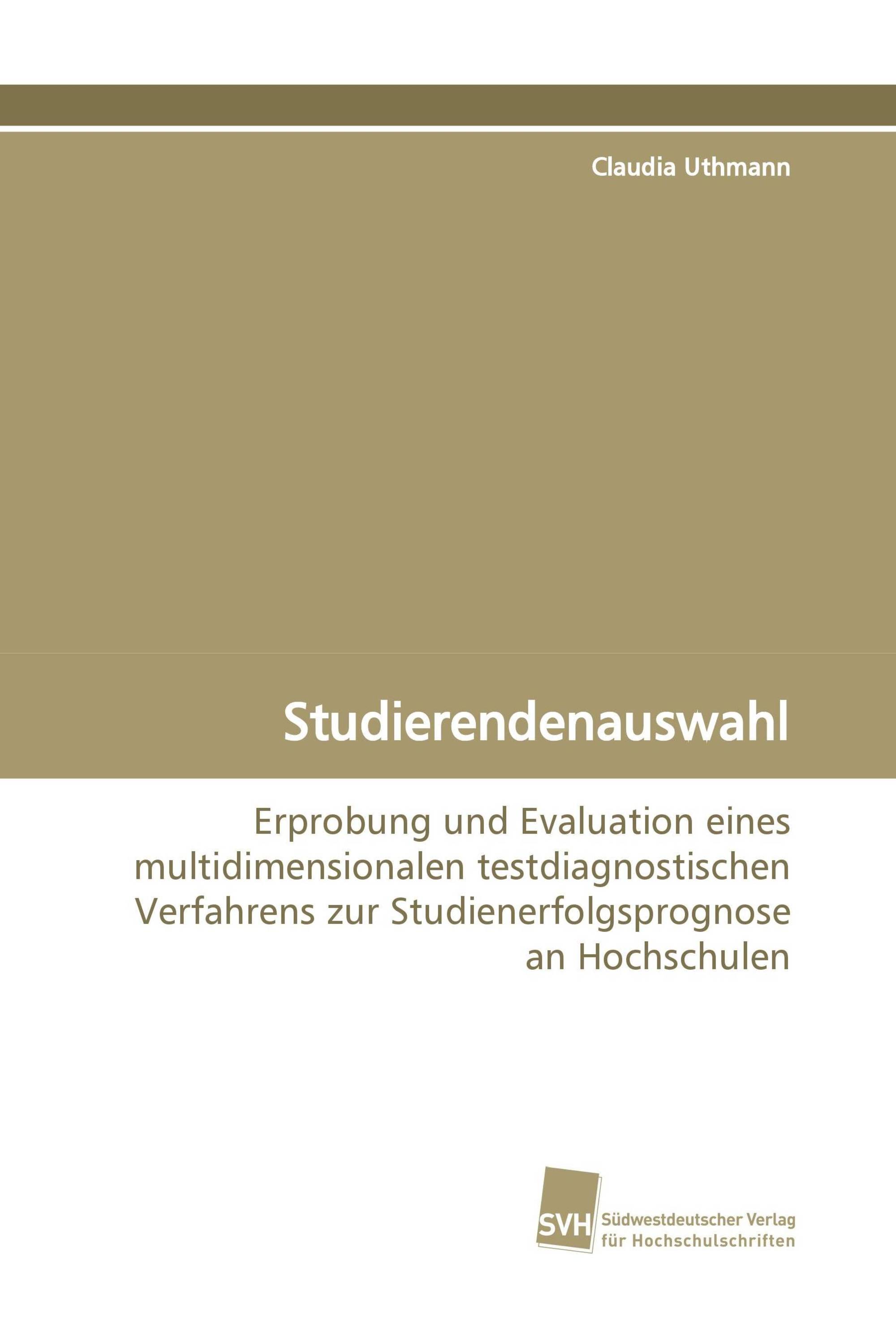 Studierendenauswahl