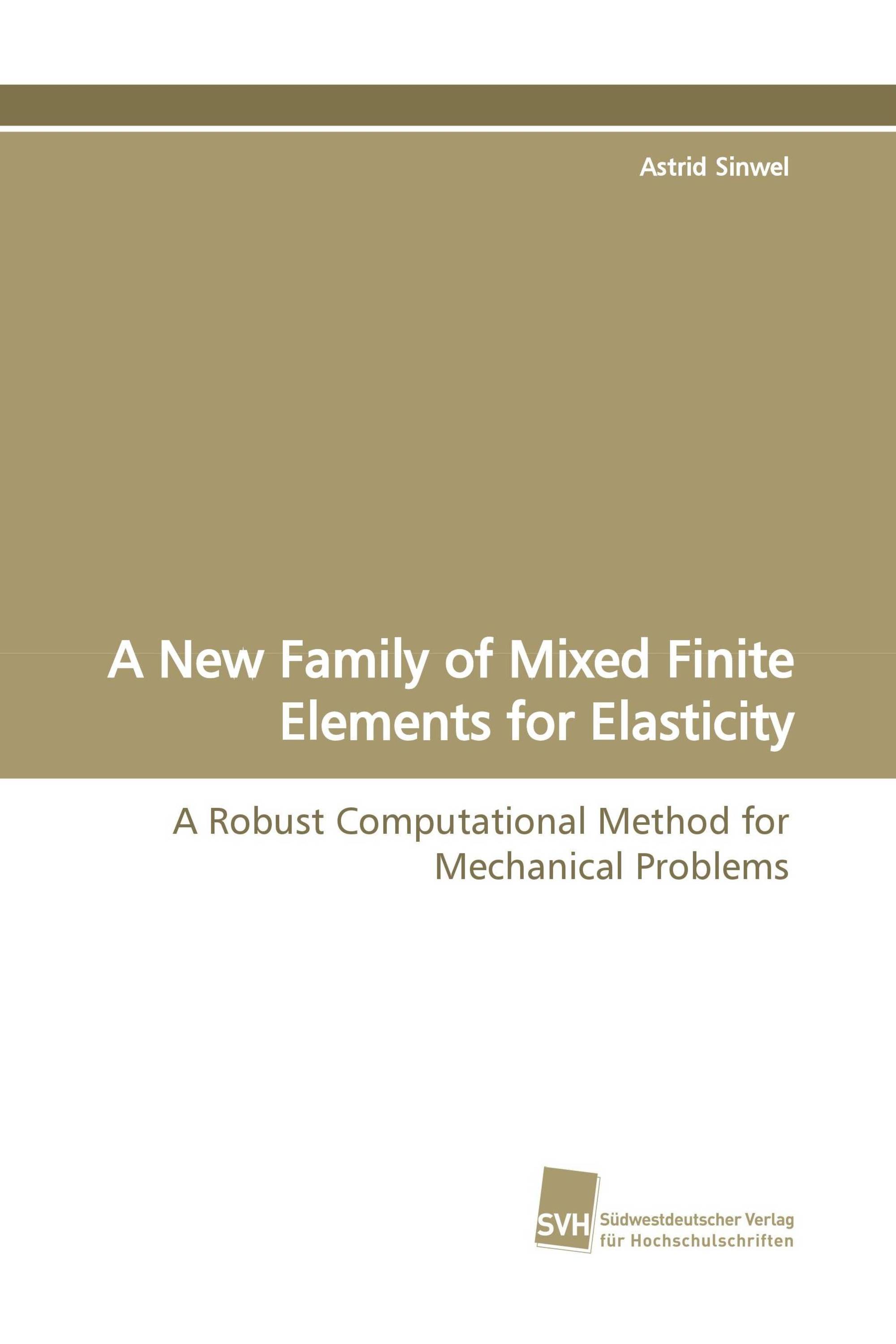 A New Family of Mixed Finite Elements for Elasticity