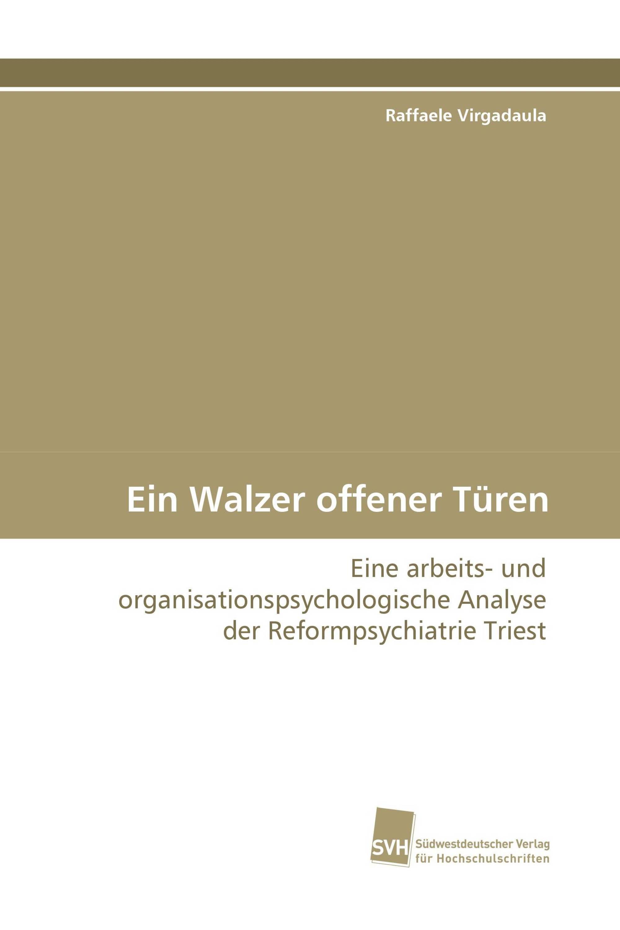 Ein Walzer offener Türen