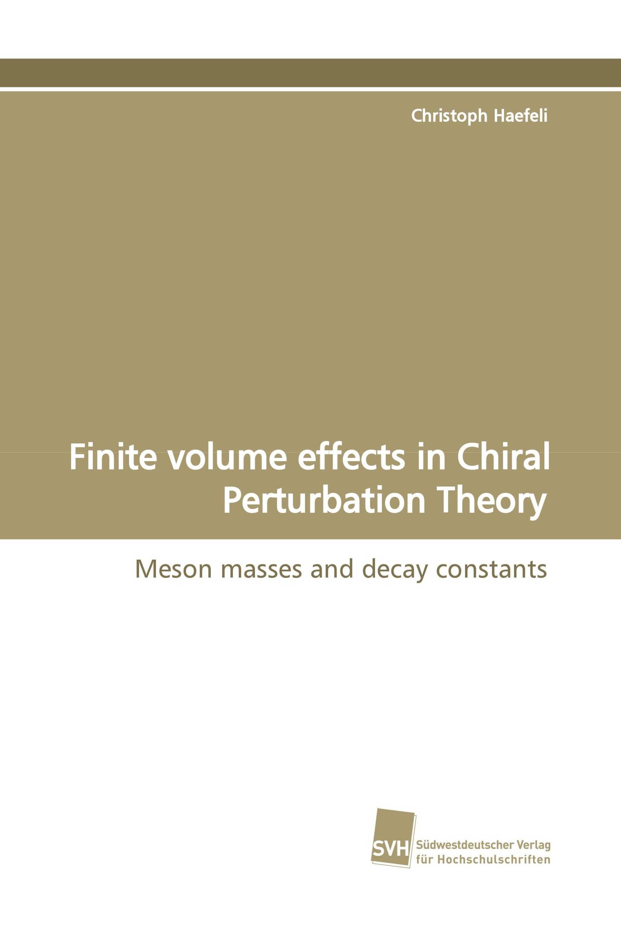 Finite volume effects in Chiral Perturbation Theory