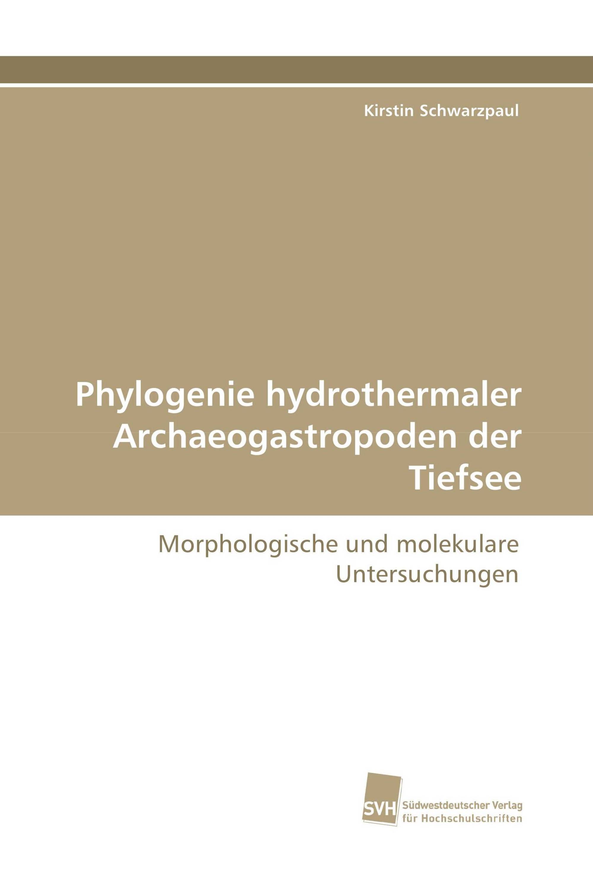 Phylogenie hydrothermaler Archaeogastropoden der Tiefsee