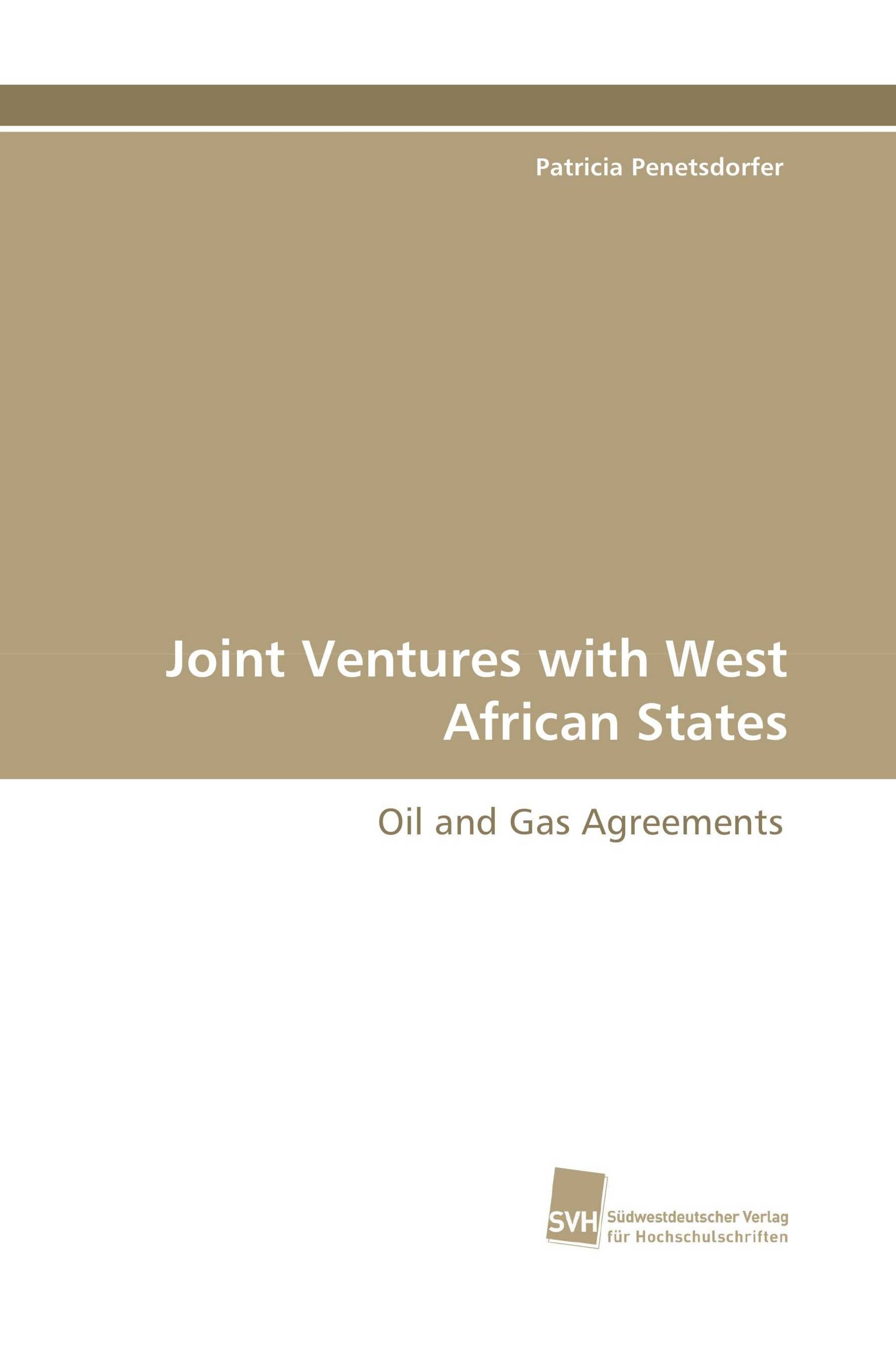 Joint Ventures with West African States