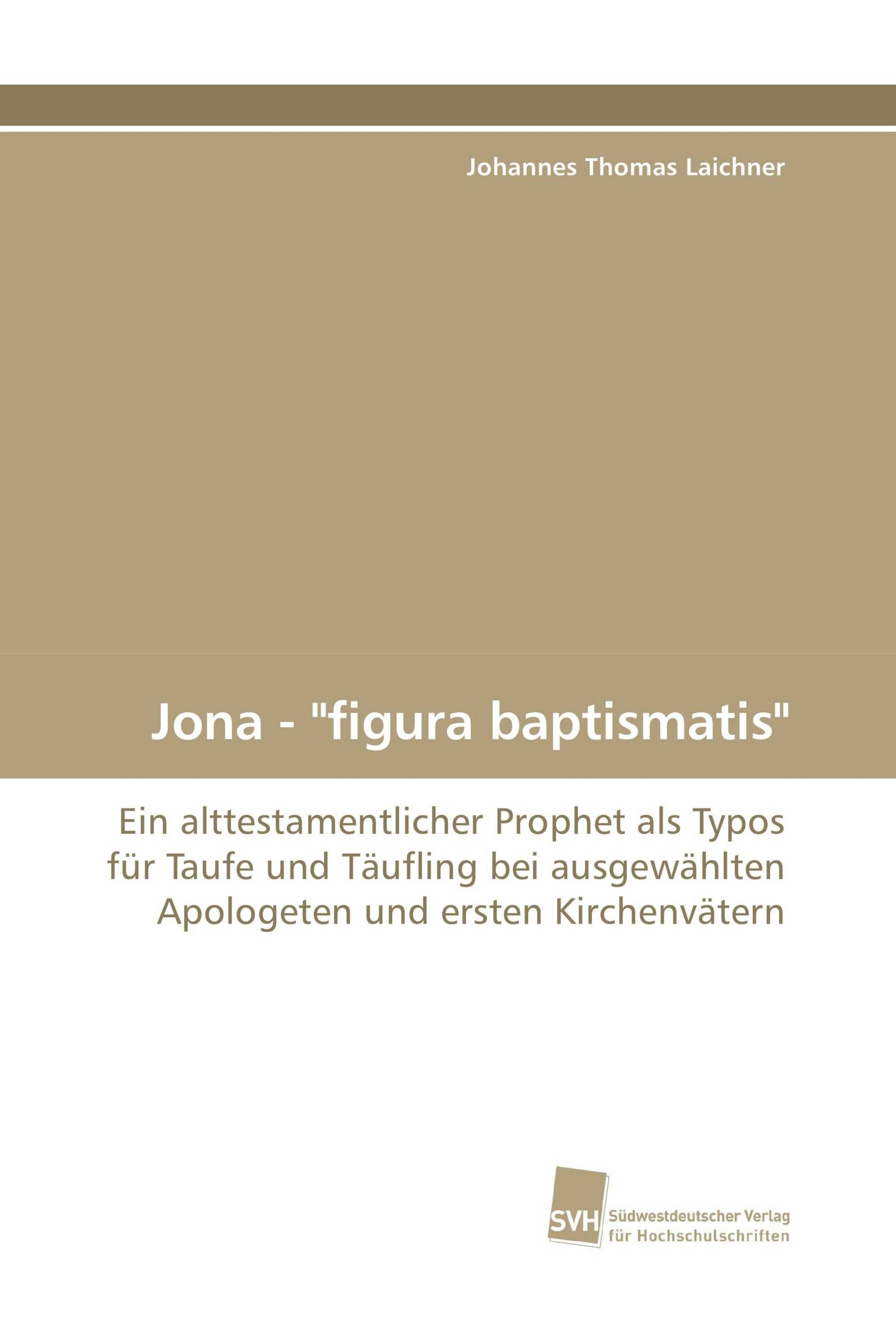 Jona - "figura baptismatis"